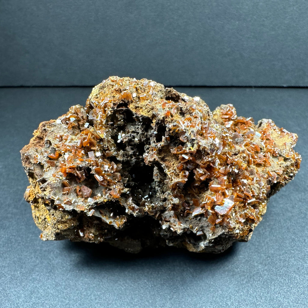 Wulfenite Cluster on Matrix from Maoniuping Mine, Sichuan, China | Minerals | Wiccan Center