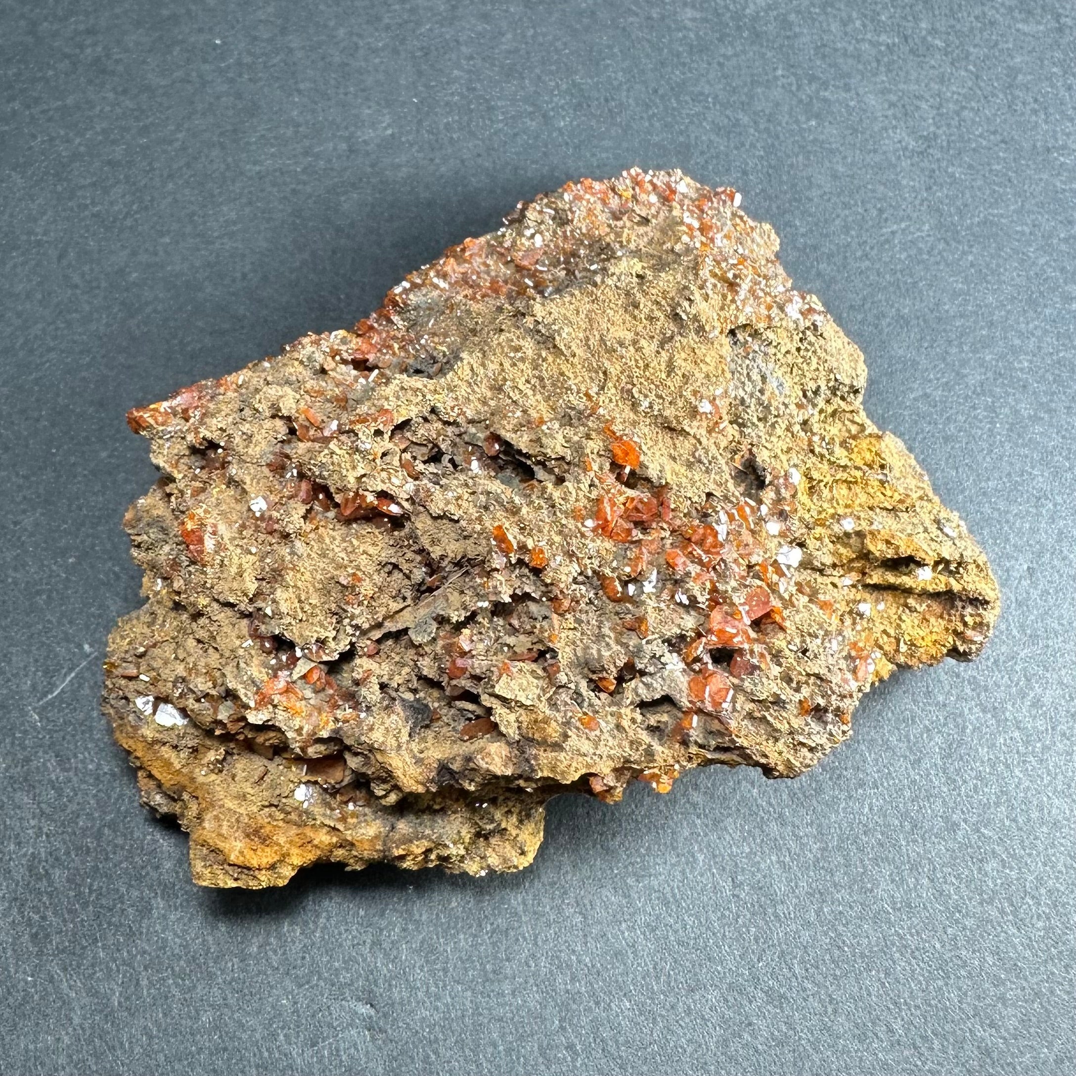Wulfenite Crystals on Matrix from China | Minerals | Wiccan Center