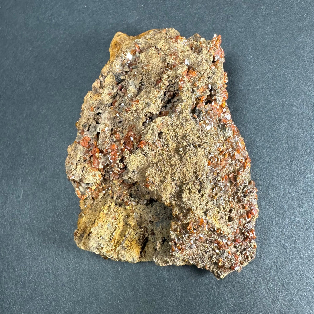 Wulfenite Crystals on Matrix from China | Minerals | Wiccan Center