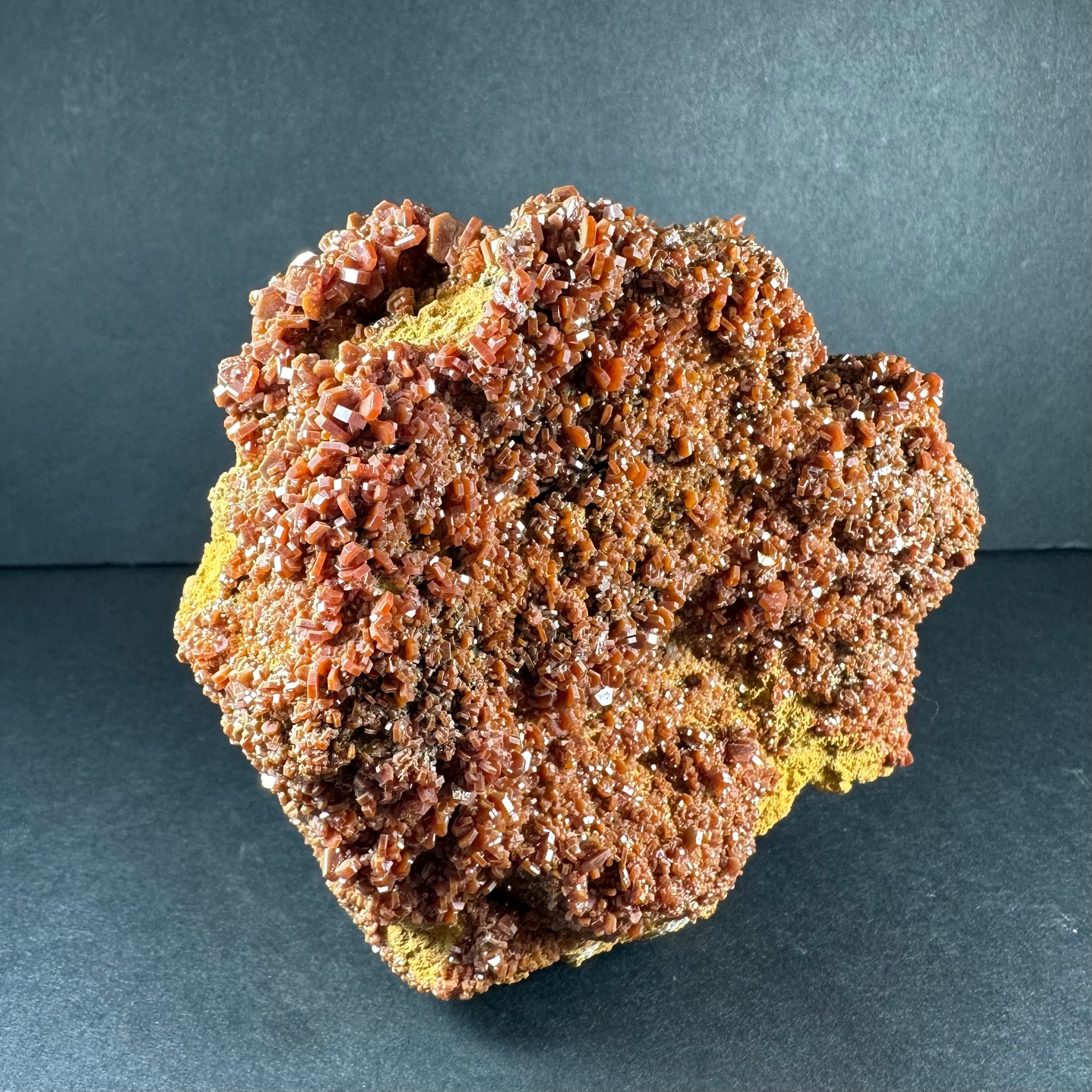 Vanadinite Crystals on Matrix from Morocco | Minerals | Wiccan Center