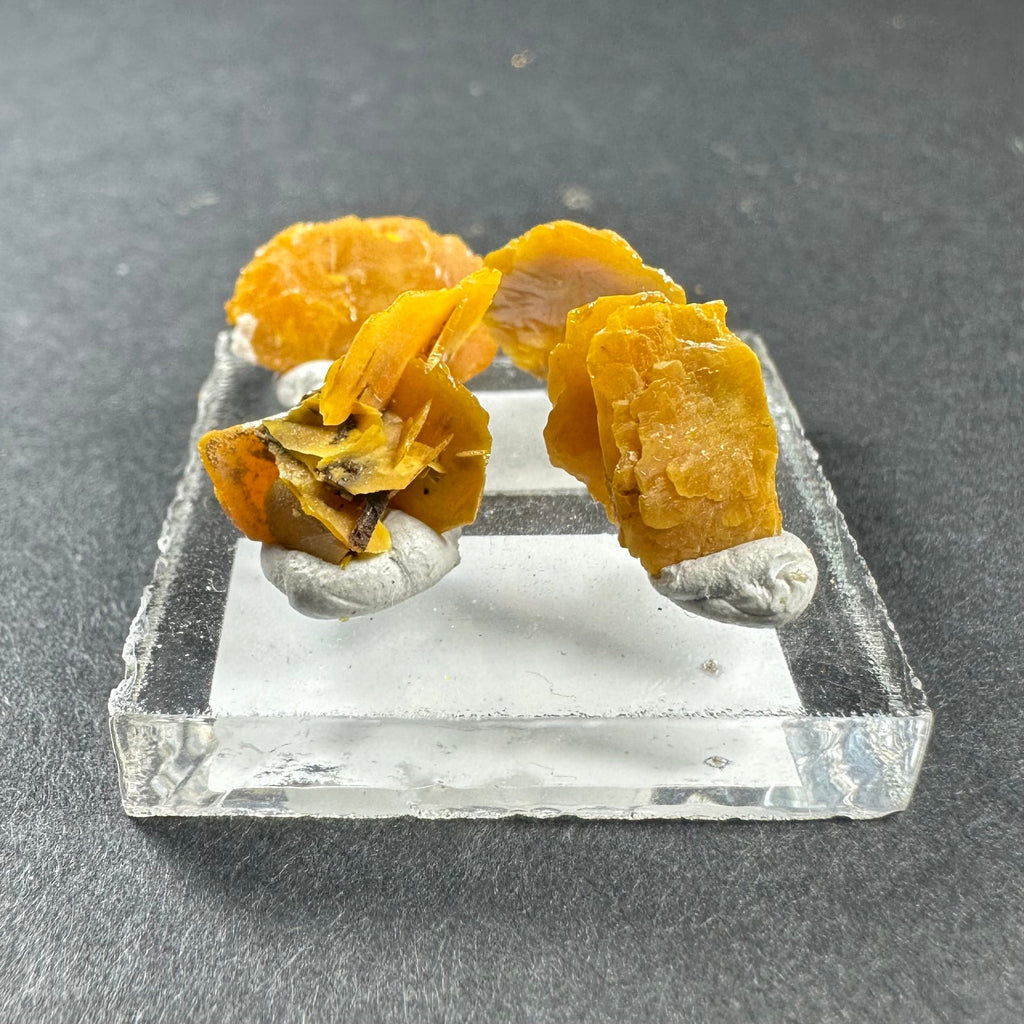 Micro Wulfenite Crystal Clusters | Minerals | Wiccan Center