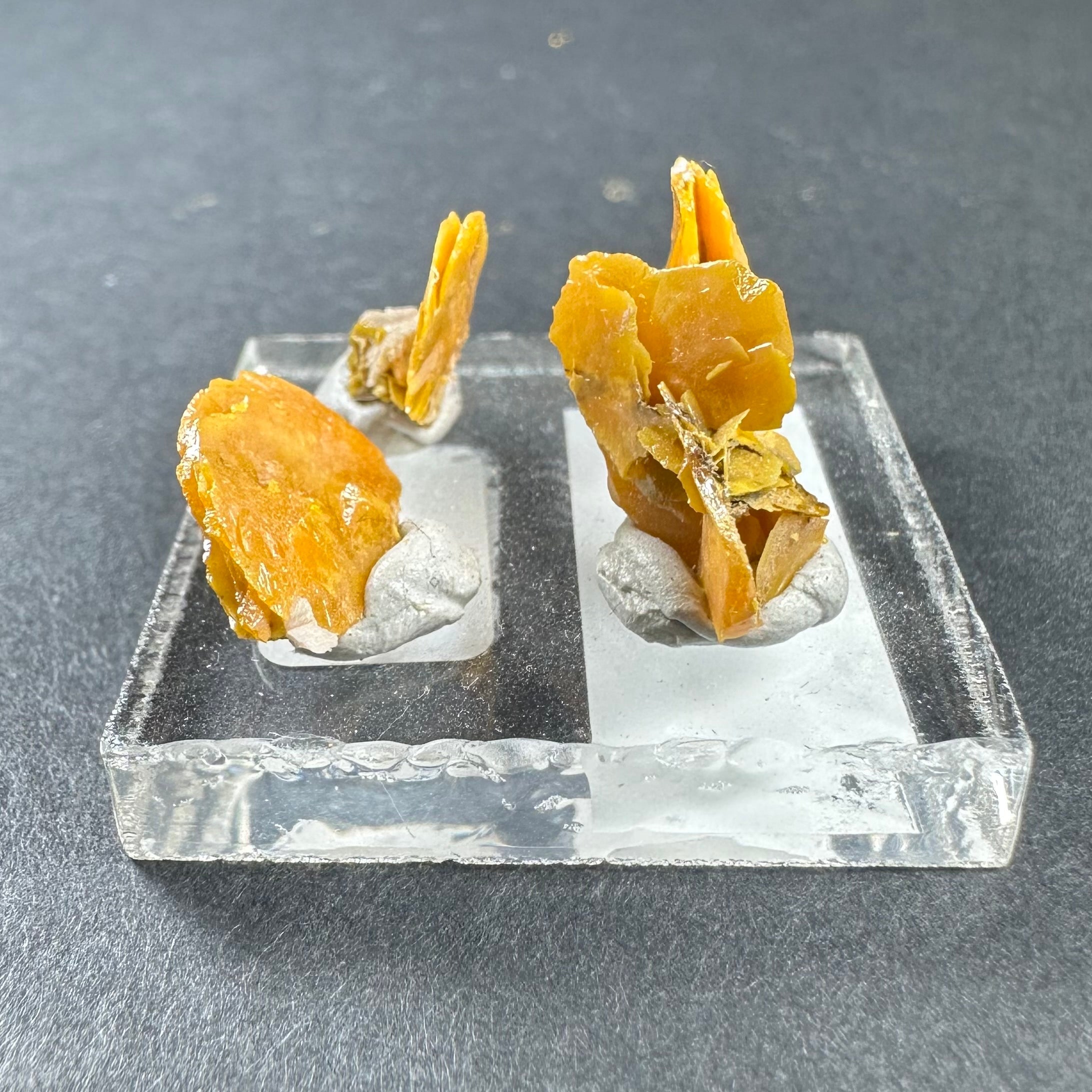 Micro Wulfenite Crystal Clusters | Minerals | Wiccan Center