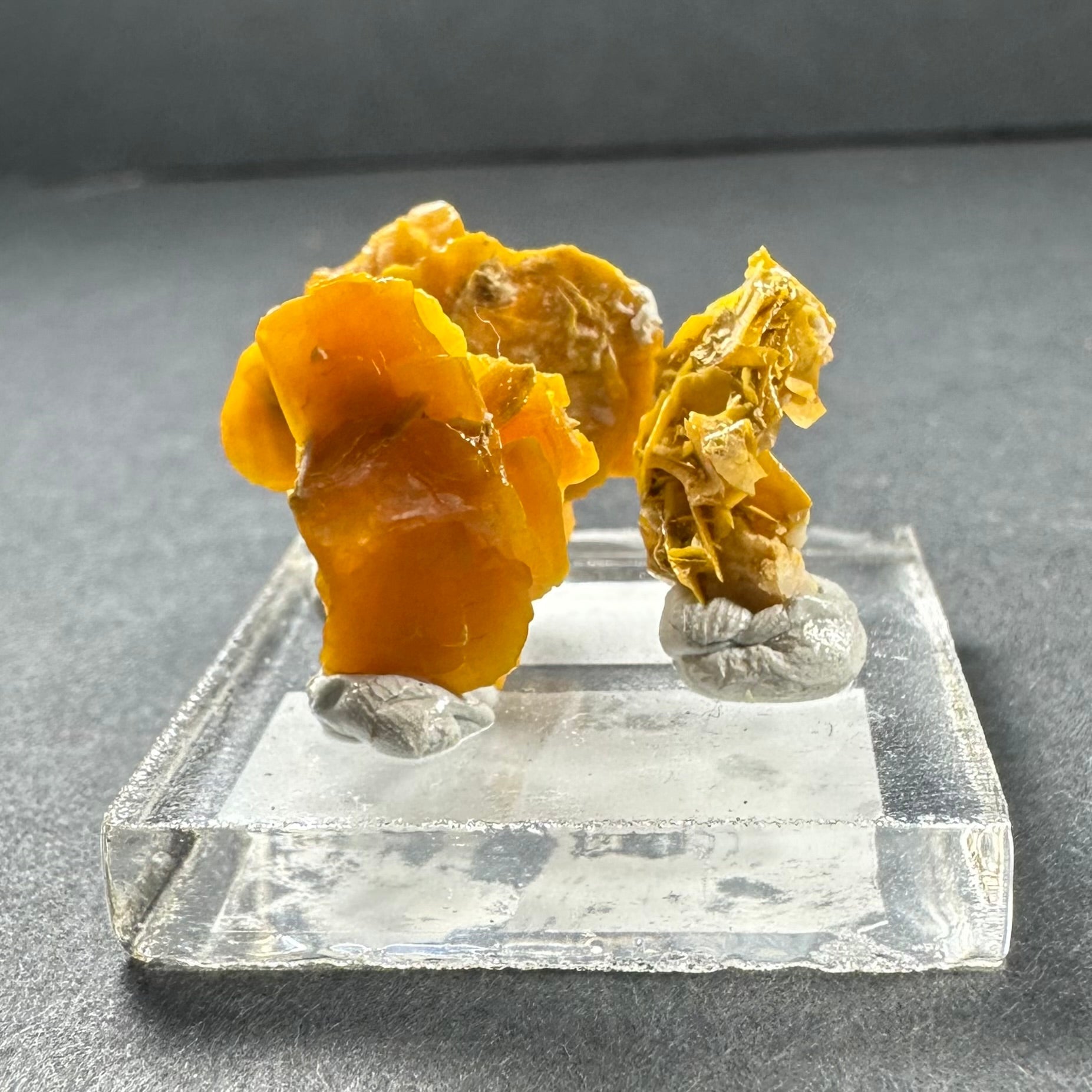 Micro Wulfenite Crystal Cluster | Minerals | Wiccan Center