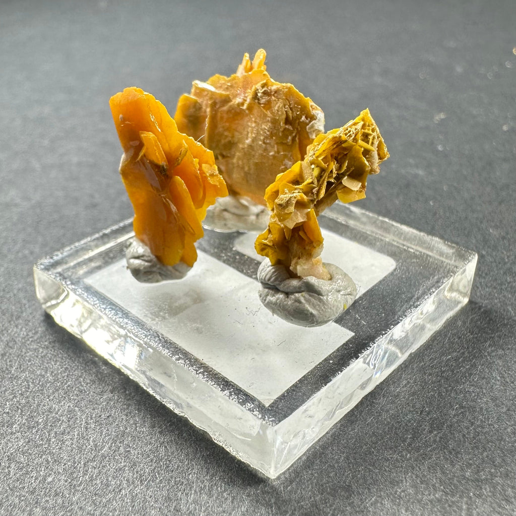 Micro Wulfenite Crystal Cluster | Minerals | Wiccan Center