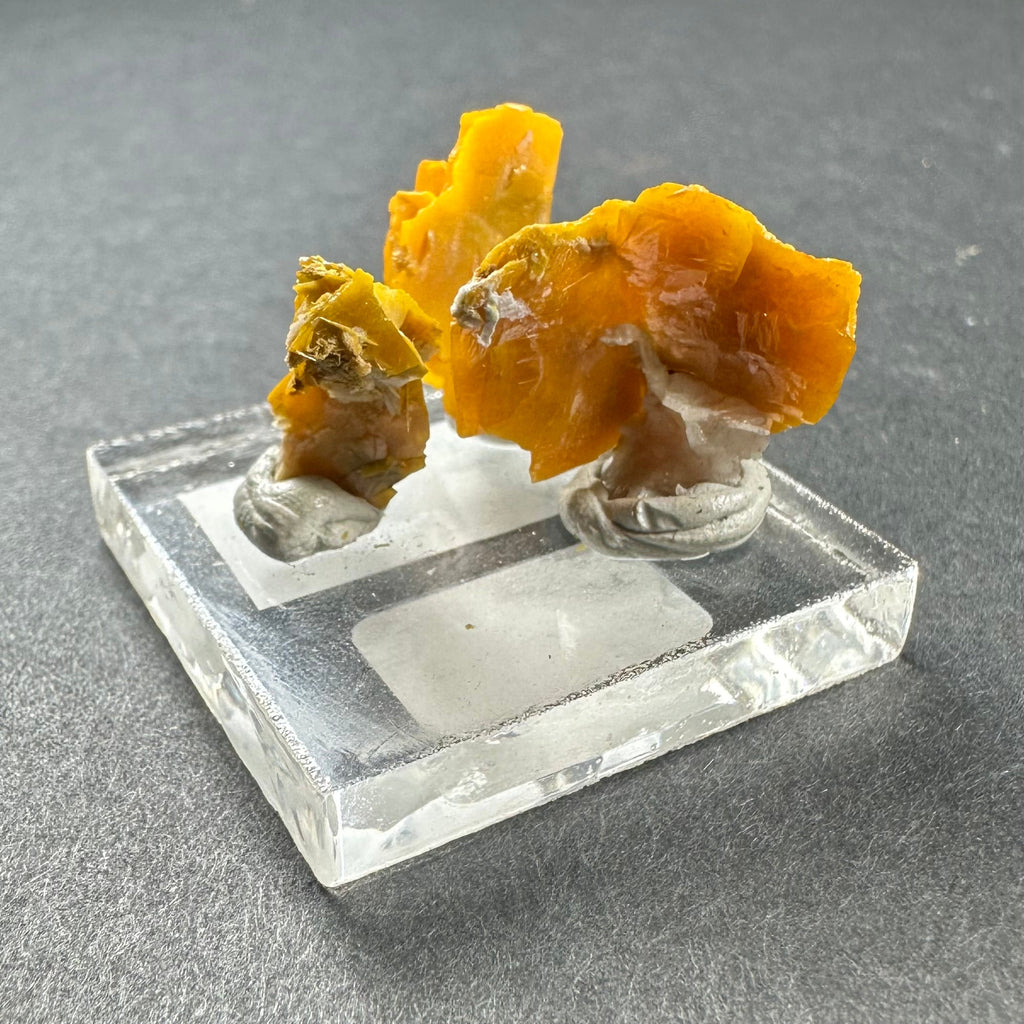 Micro Wulfenite Crystal Cluster | Minerals | Wiccan Center