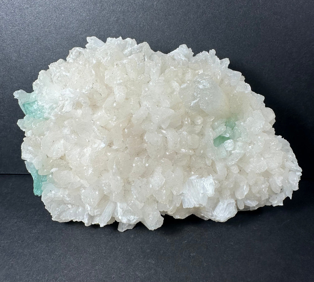 Ocean Green Apophyllite with Stilbite on matrix | Minerals | Wiccan Center