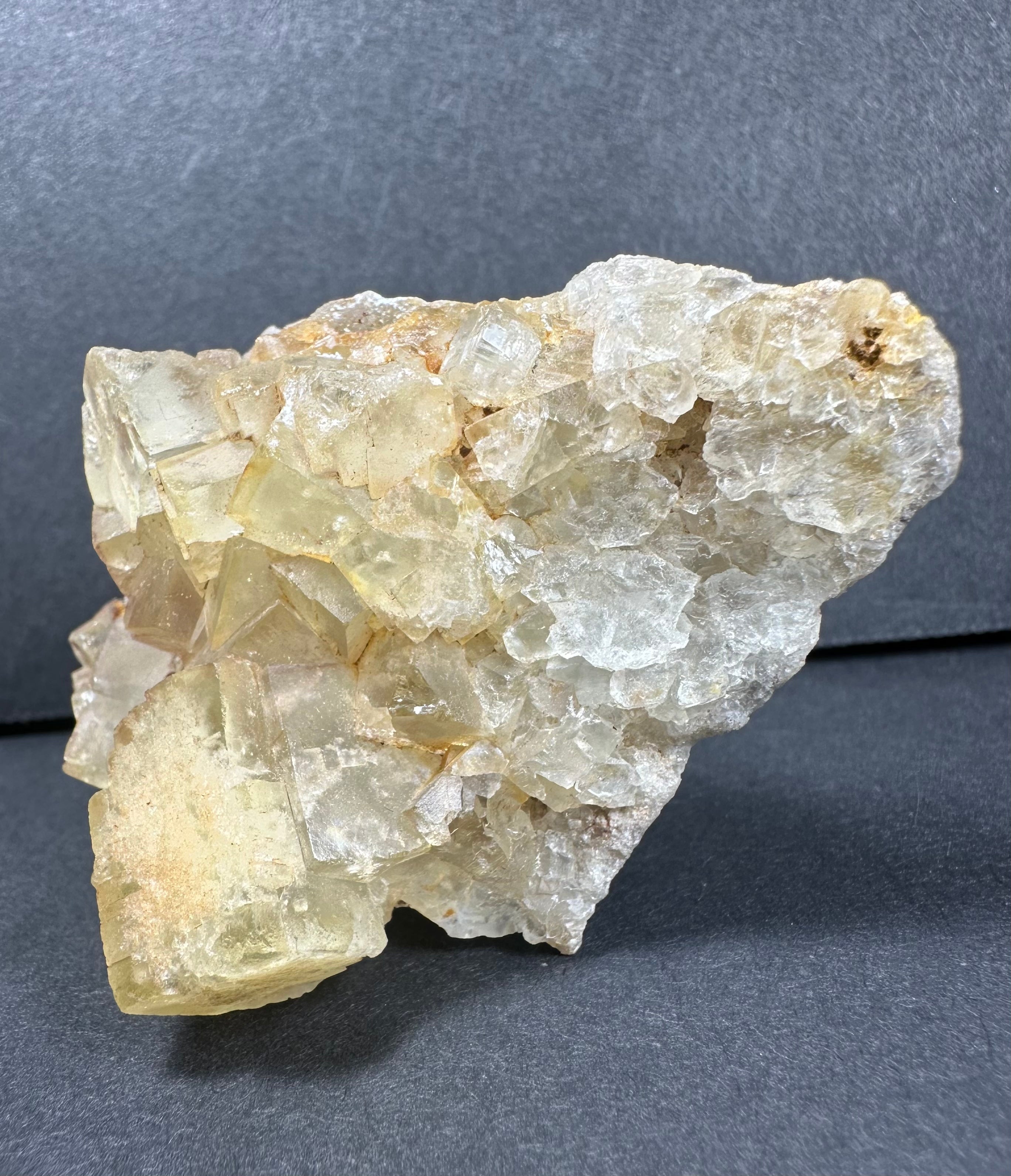 Yellow Fluorite Cluster | Minerals | Wiccan Center