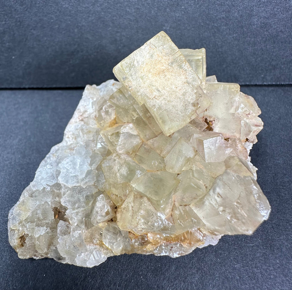 Yellow Fluorite Cluster | Minerals | Wiccan Center