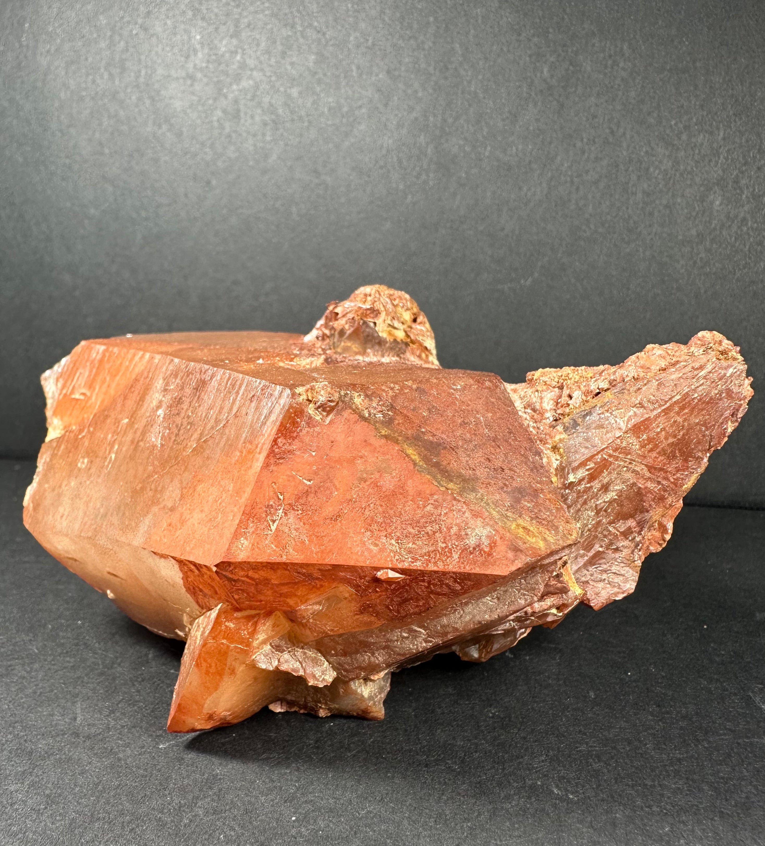 Tangerine Quartz Cluster Atlas mountains, Morocco | Minerals | Wiccan Center