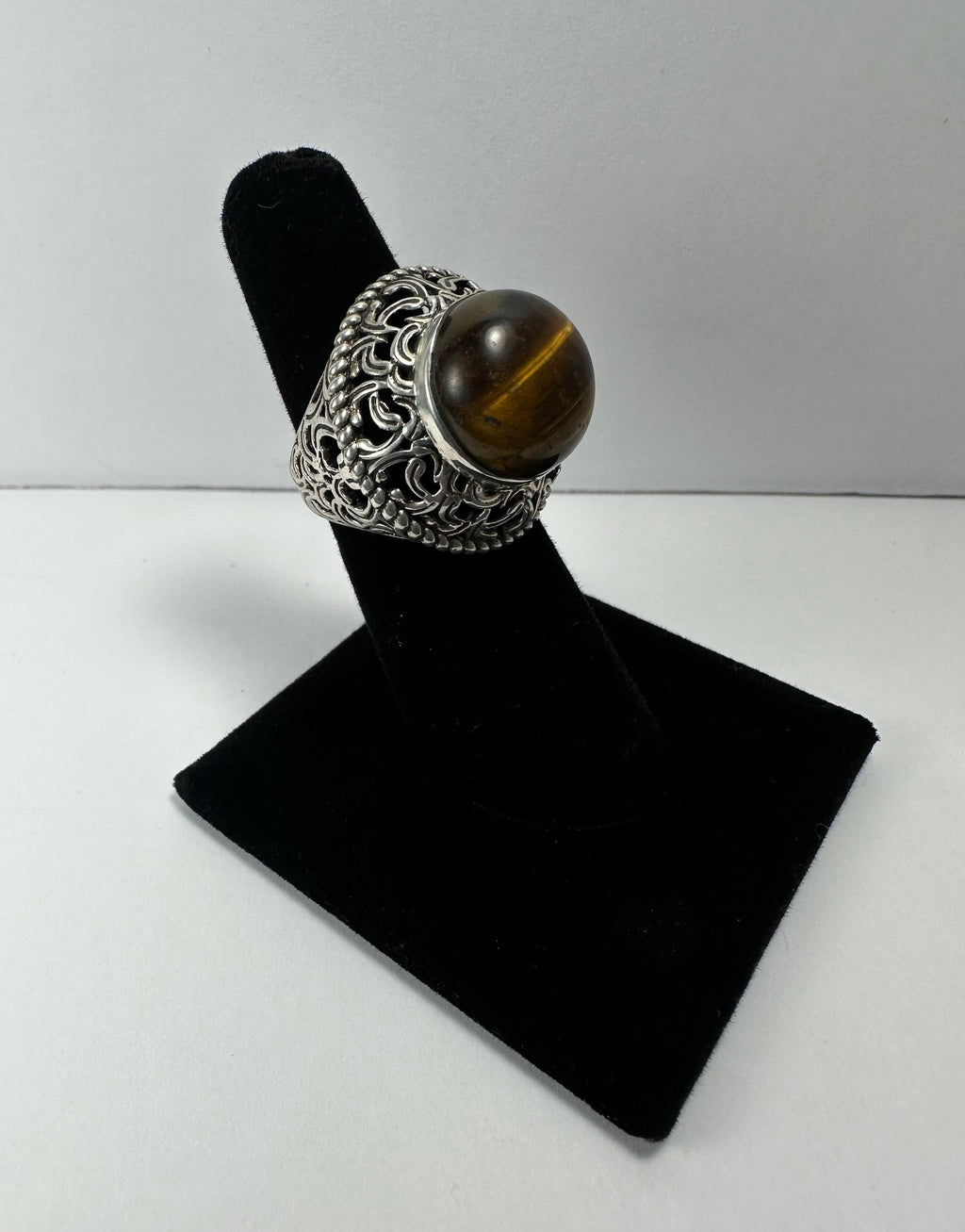 Tiger's Eye Ring | Jewelry | Wiccan Center
