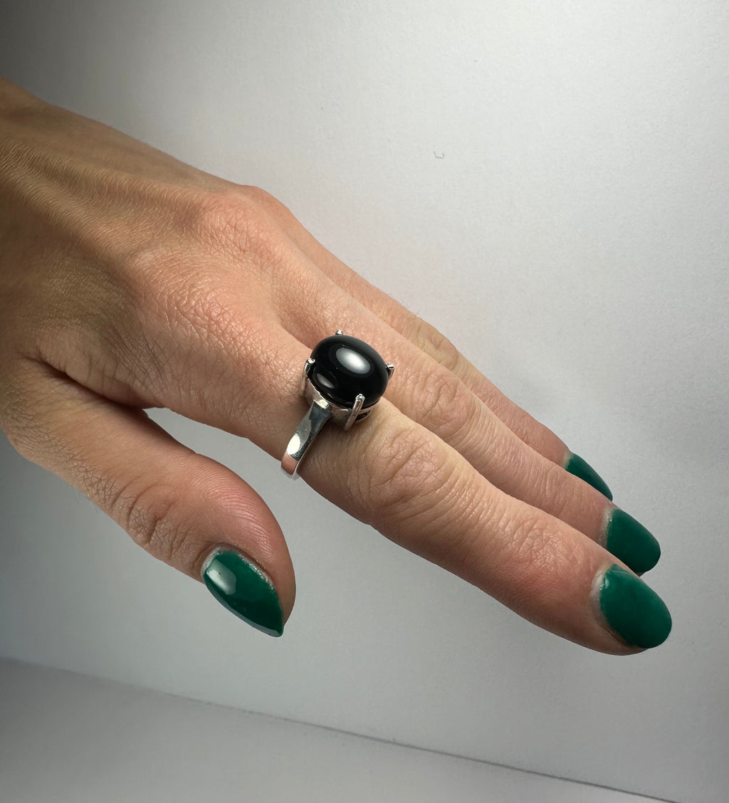 Black Onyx Ring | Jewelry | Wiccan Center