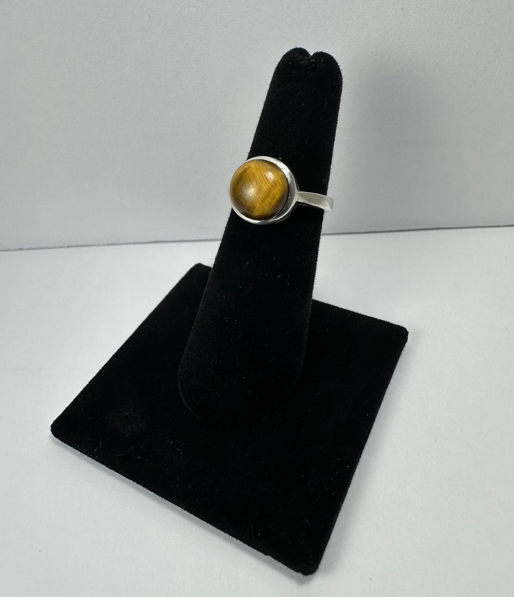 Tiger's Eye Ring | Jewelry | Wiccan Center
