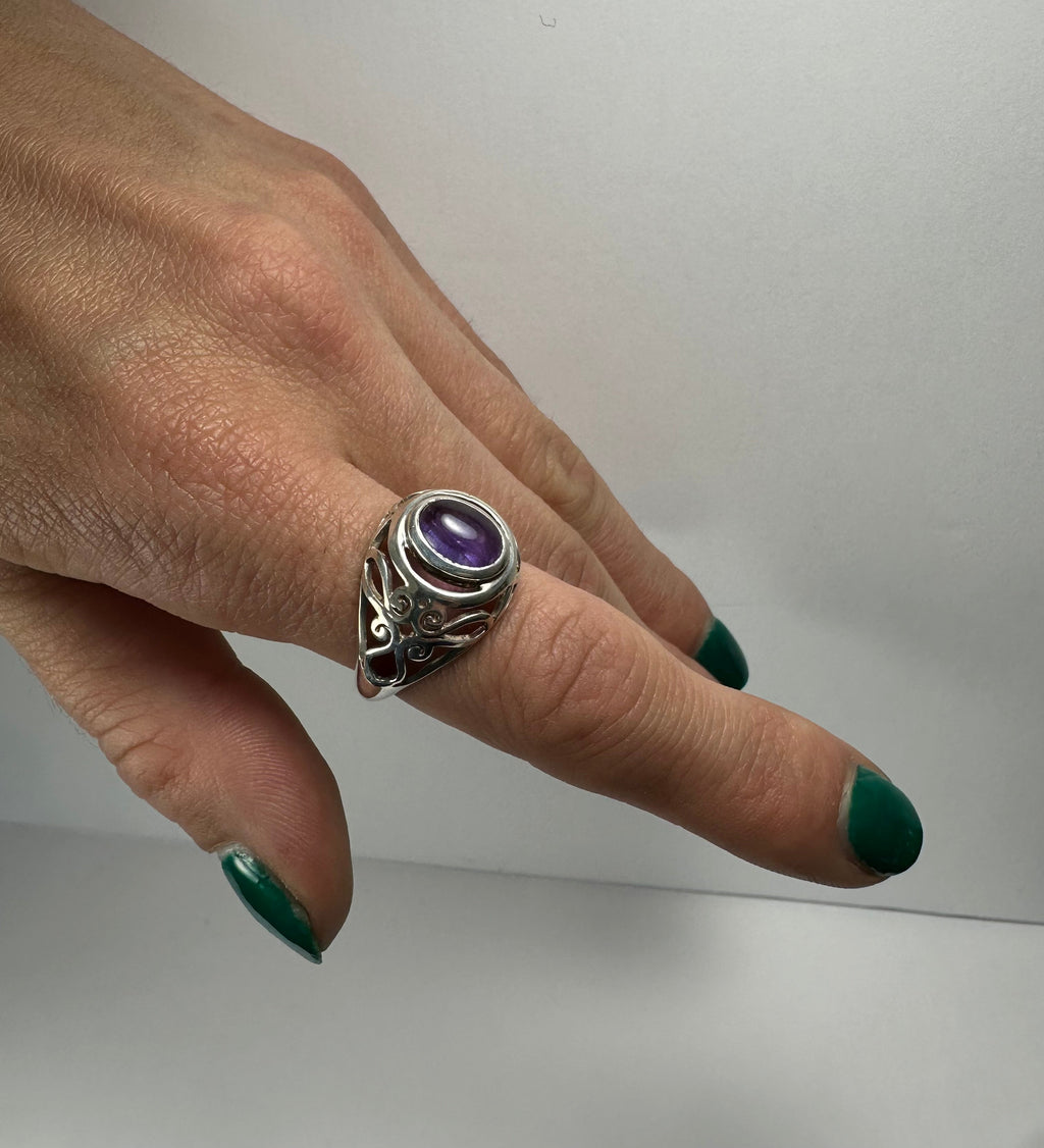 Amethyst Ring | Jewelry | Wiccan Center