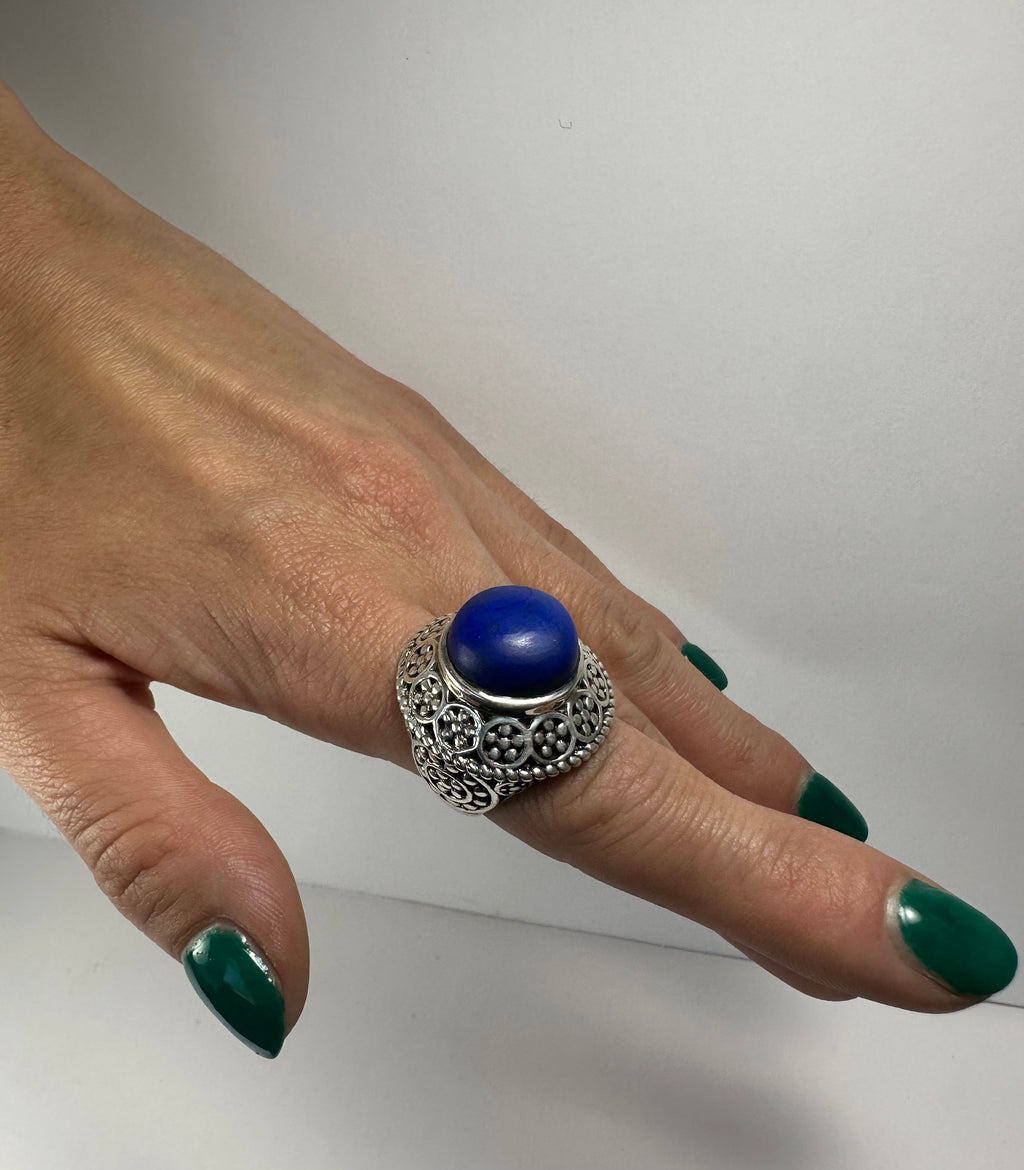 Lapis Lazuli Ring | Jewelry | Wiccan Center