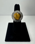 Tiger's Eye Ring | Jewelry | Wiccan Center