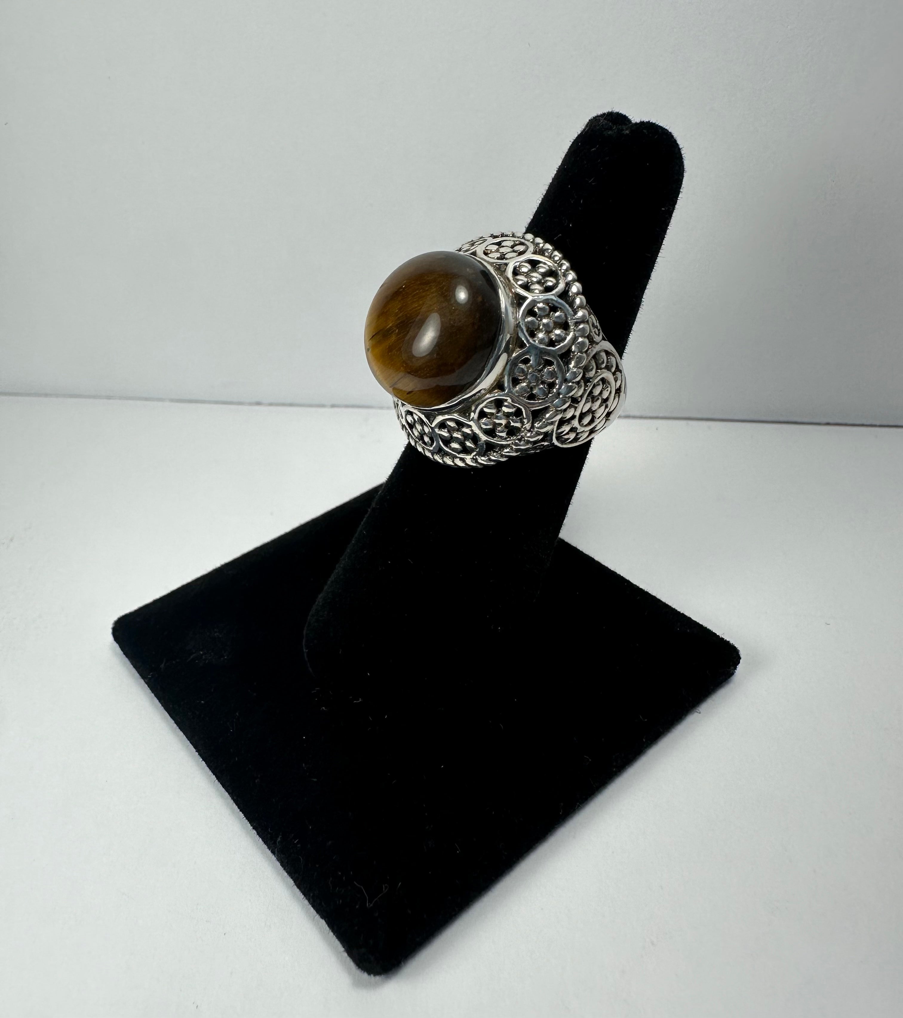 Tiger's Eye Ring | Jewelry | Wiccan Center