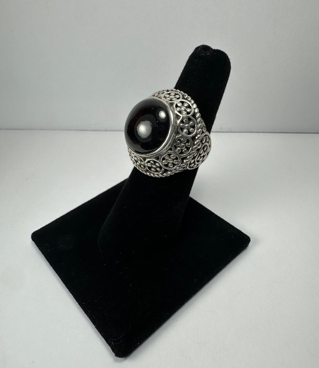 Garnet Ring | Jewelry | Wiccan Center