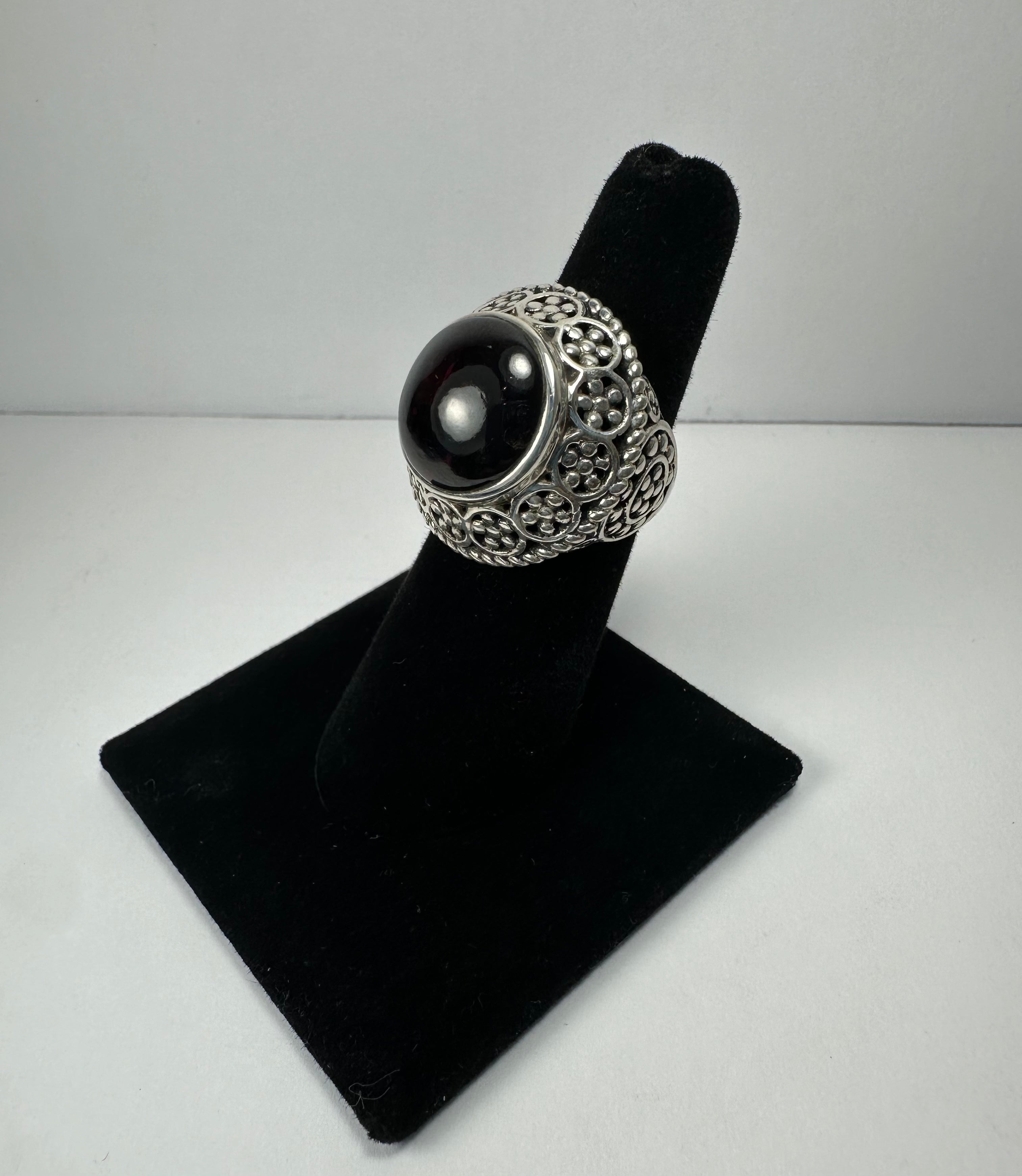 Garnet Ring | Jewelry | Wiccan Center