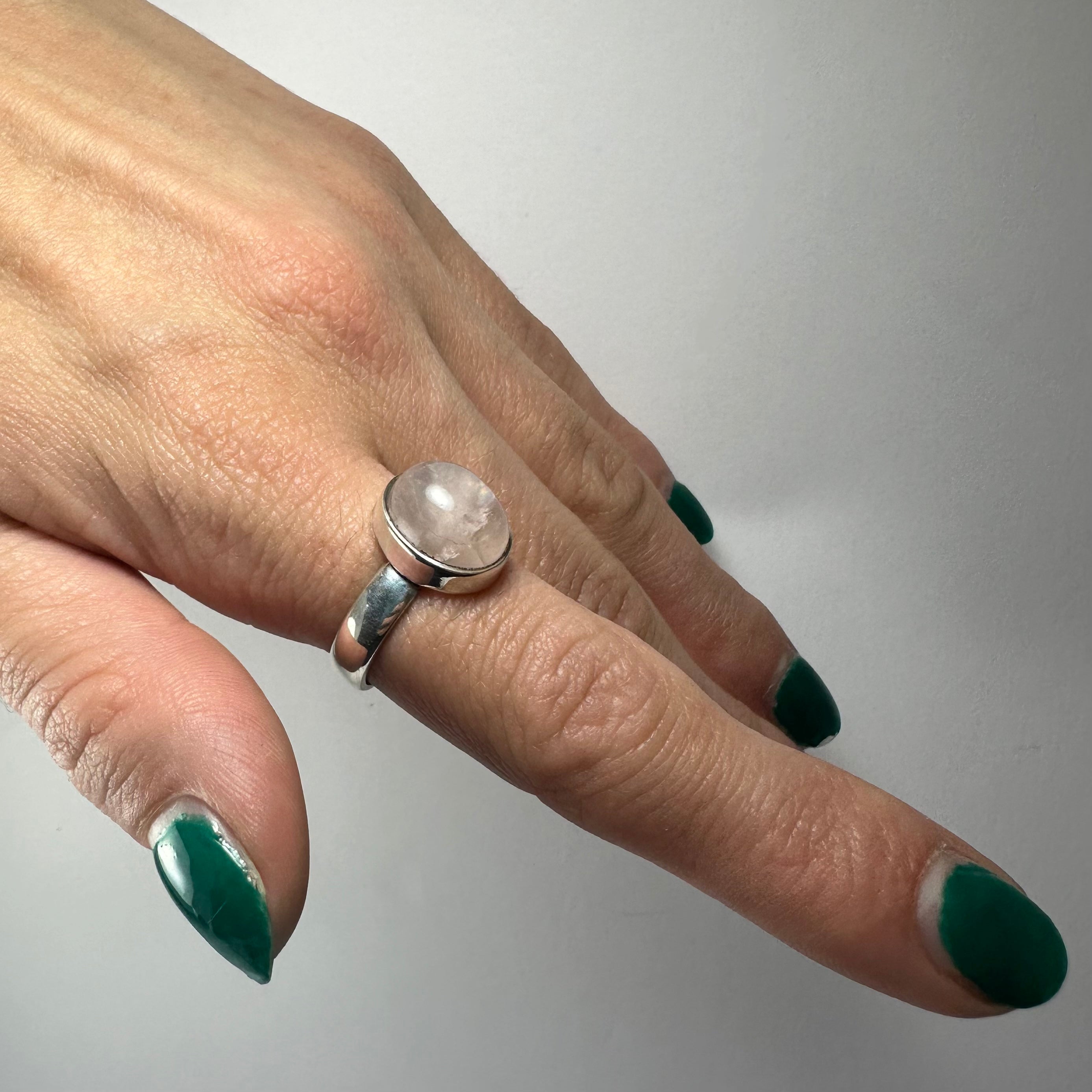 Rose Quartz Ring | Jewelry | Wiccan Center