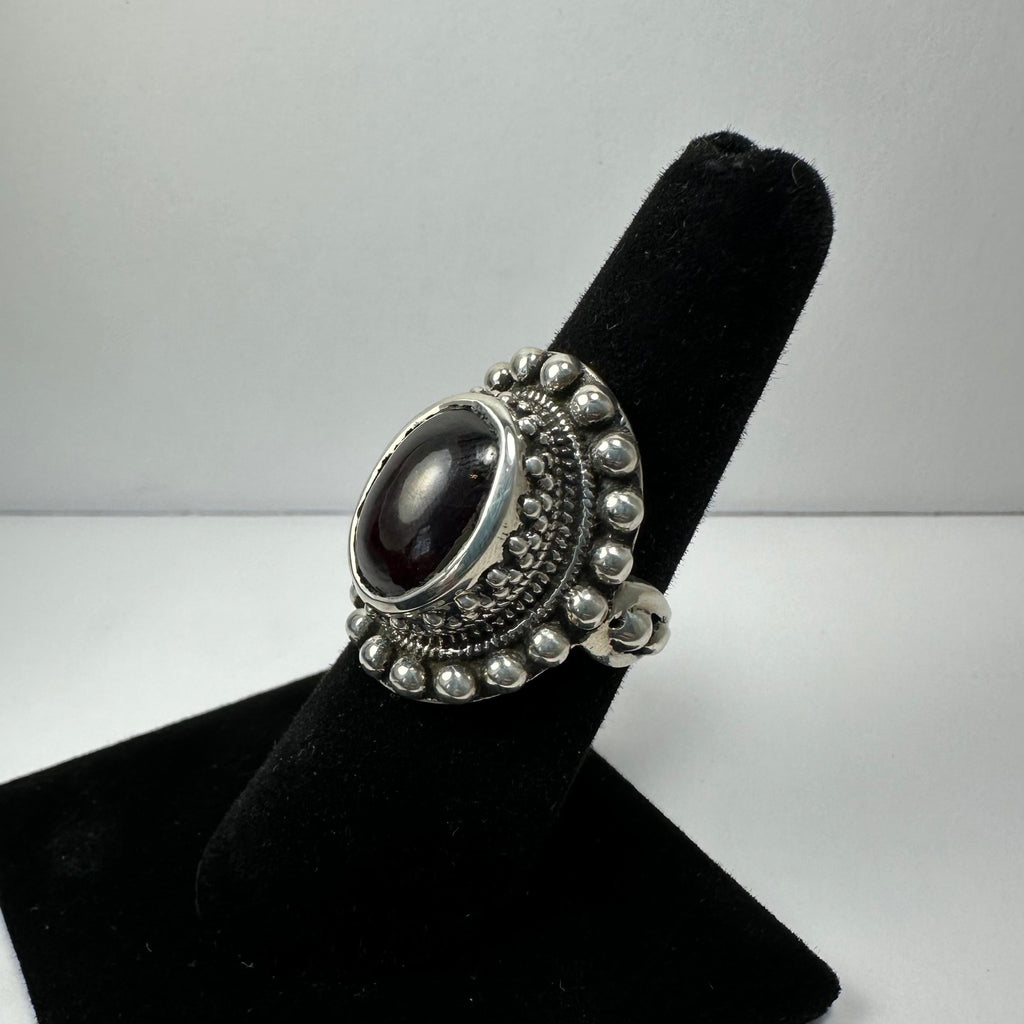 Garnet Ring | Jewelry | Wiccan Center