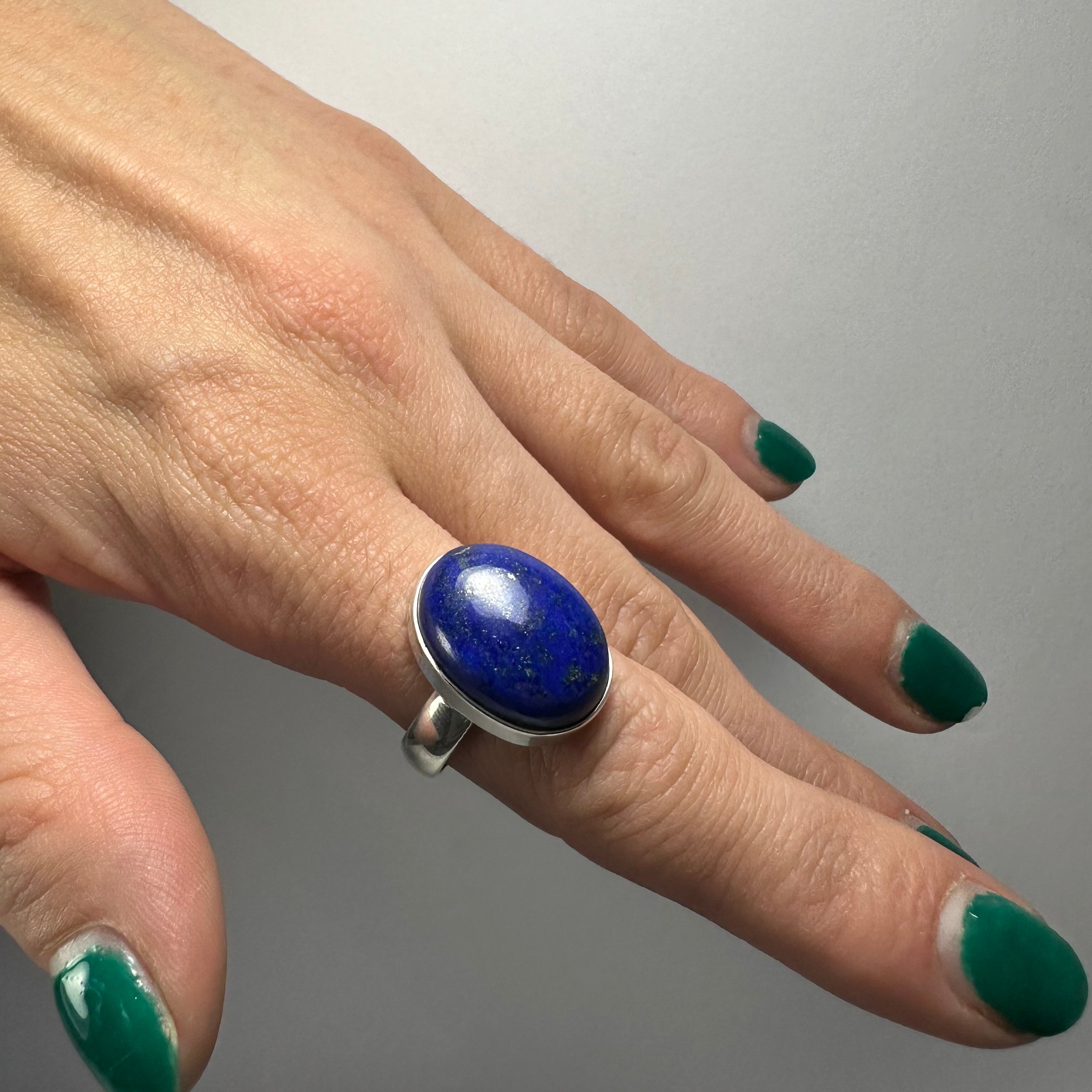 Lapis Lazuli Ring | Jewelry | Wiccan Center
