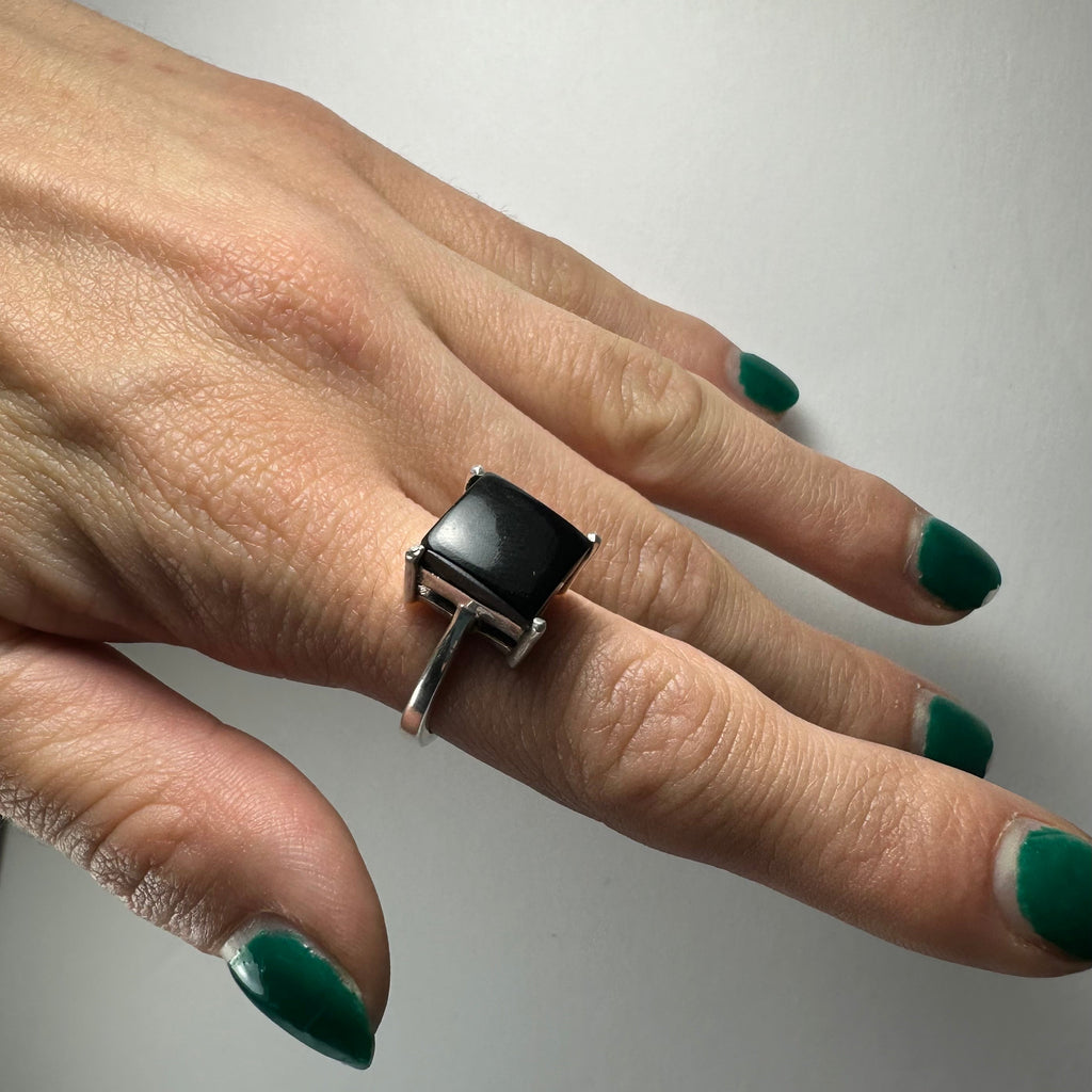 Black Onyx Ring | Jewelry | Wiccan Center