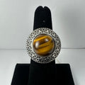 Tiger's Eye Ring | Jewelry | Wiccan Center