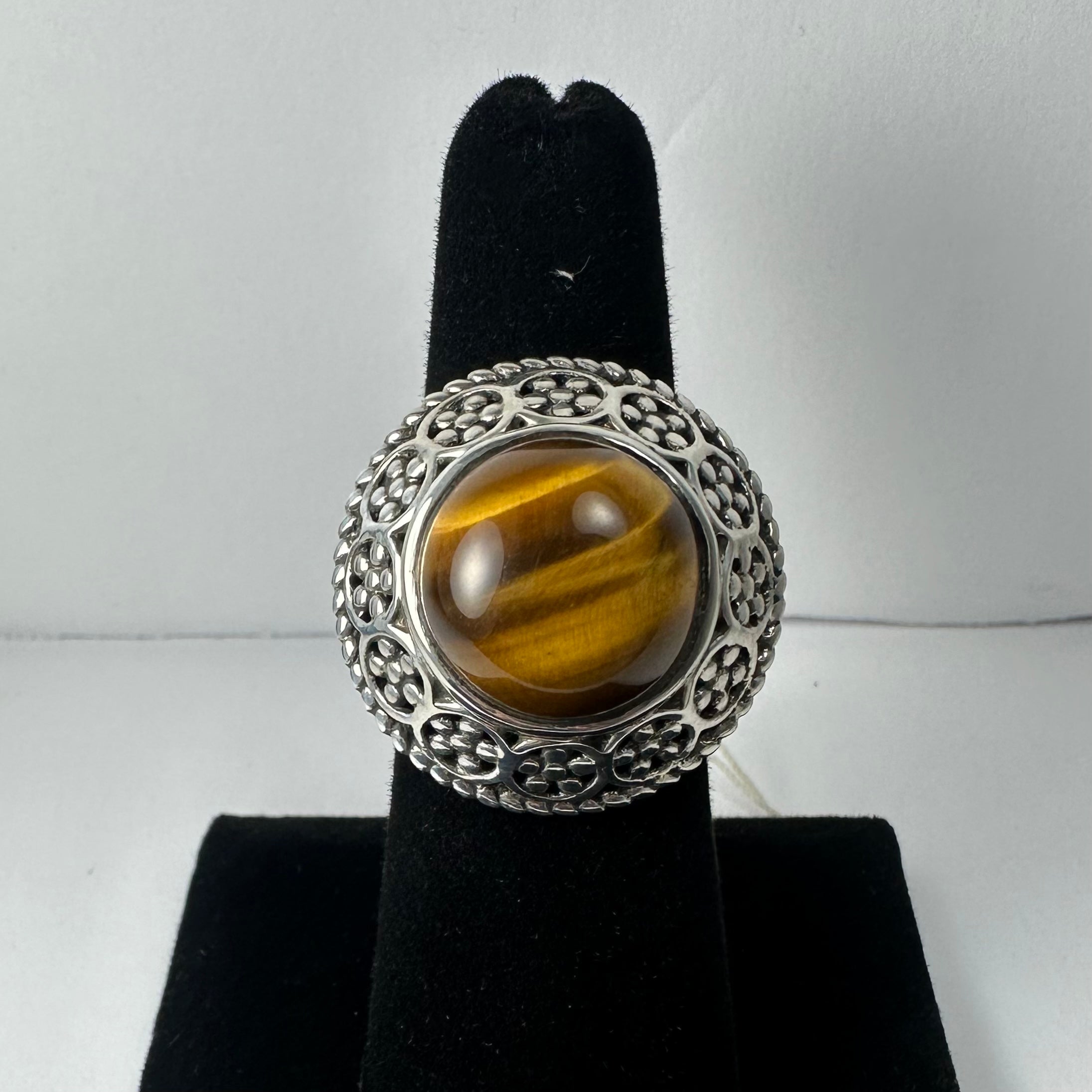 Tiger's Eye Ring | Jewelry | Wiccan Center