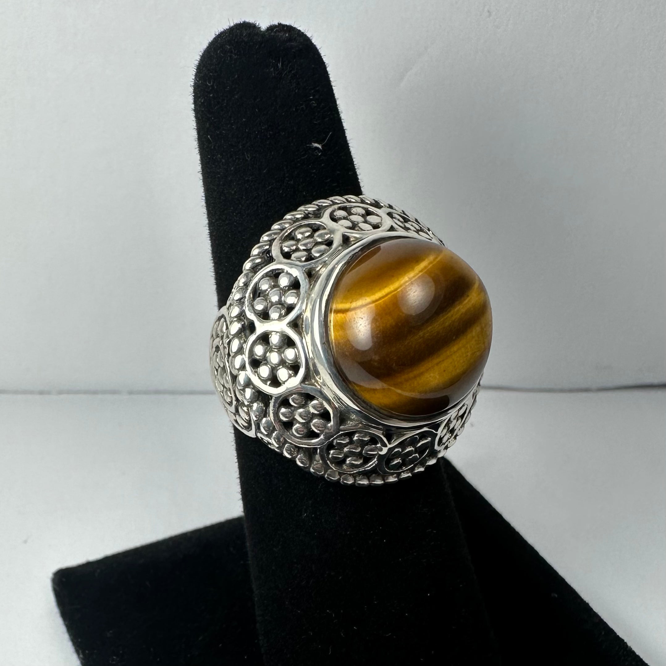 Tiger's Eye Ring | Jewelry | Wiccan Center