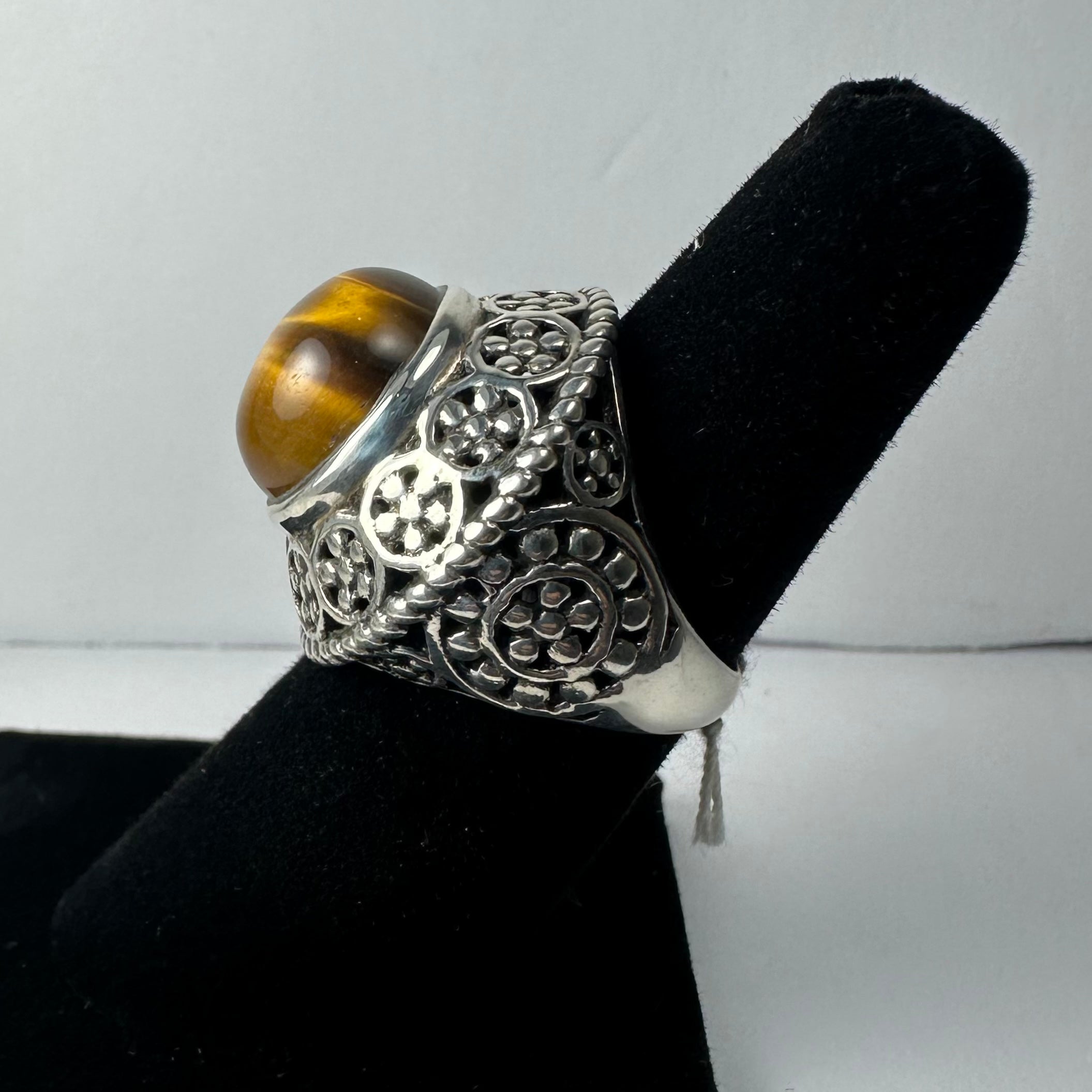 Tiger's Eye Ring | Jewelry | Wiccan Center