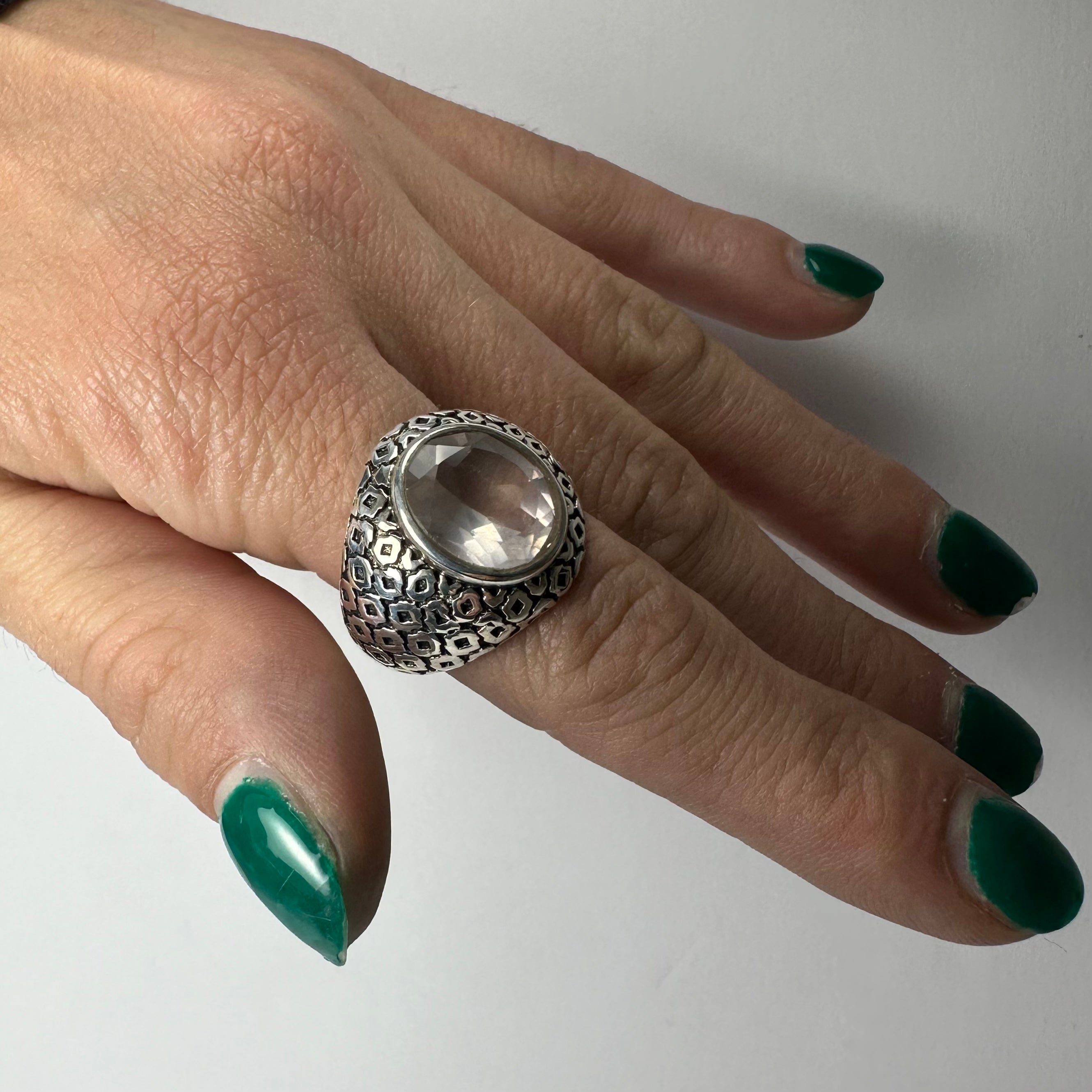 Rose Quartz Ring | Jewelry | Wiccan Center