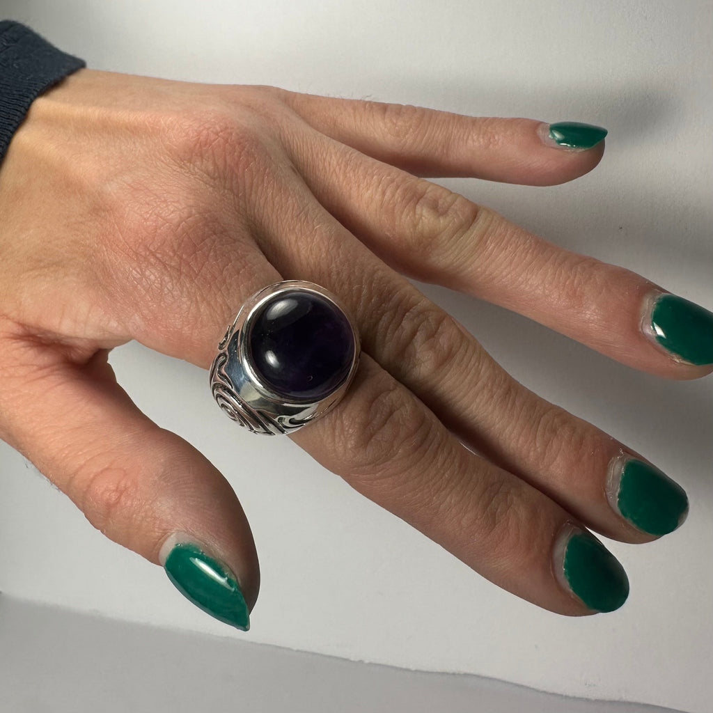 Amethyst Ring | Jewelry | Wiccan Center