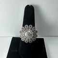 .925 Sterling Silver Flower Ring | Jewelry | Wiccan Center
