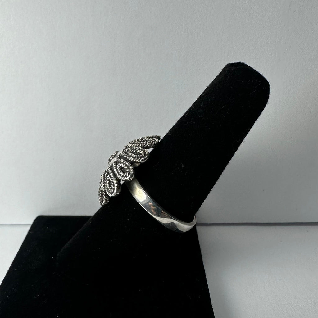 .925 Sterling Silver Flower Ring | Jewelry | Wiccan Center
