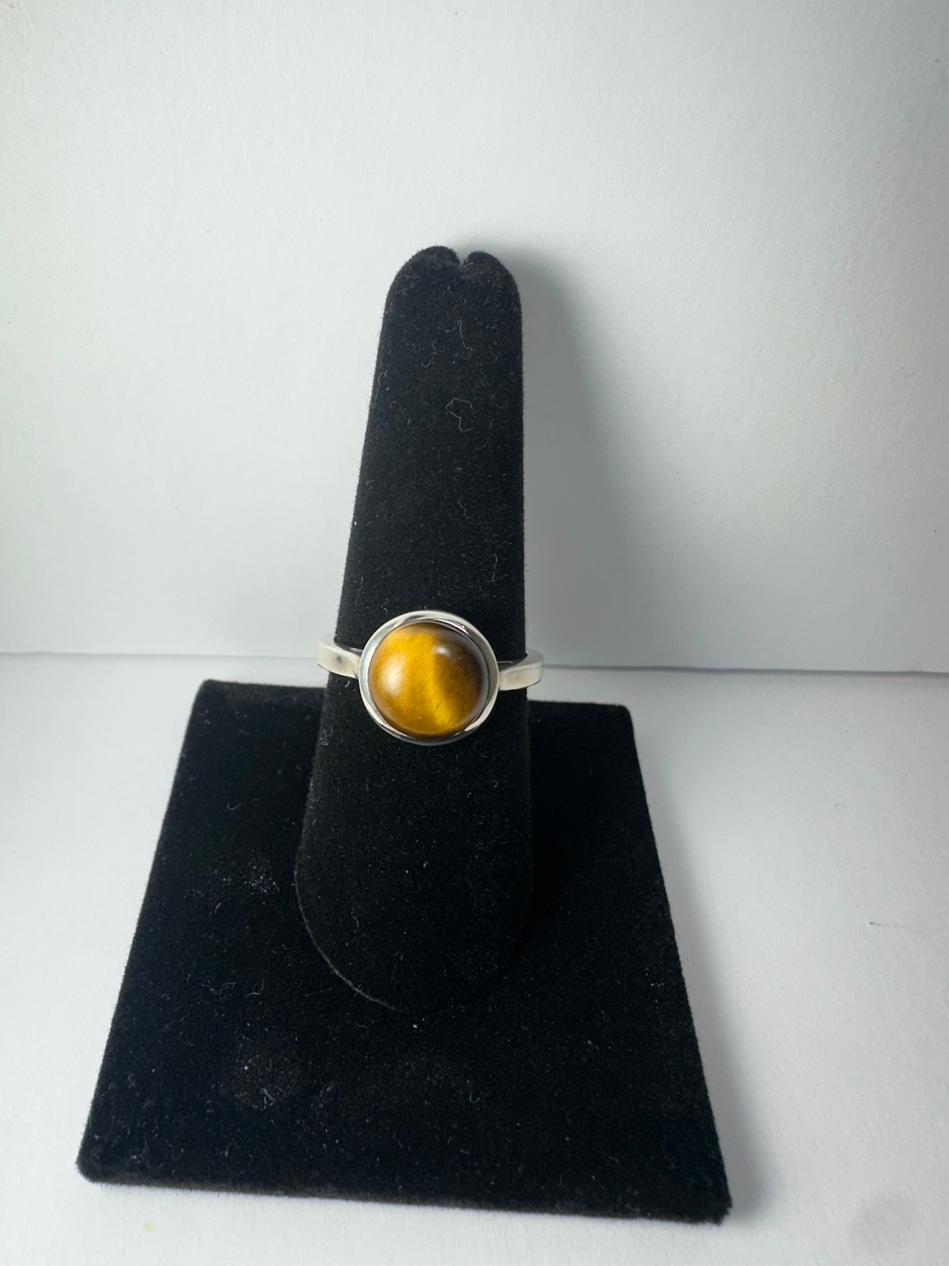 Tiger's Eye Ring | Jewelry | Wiccan Center