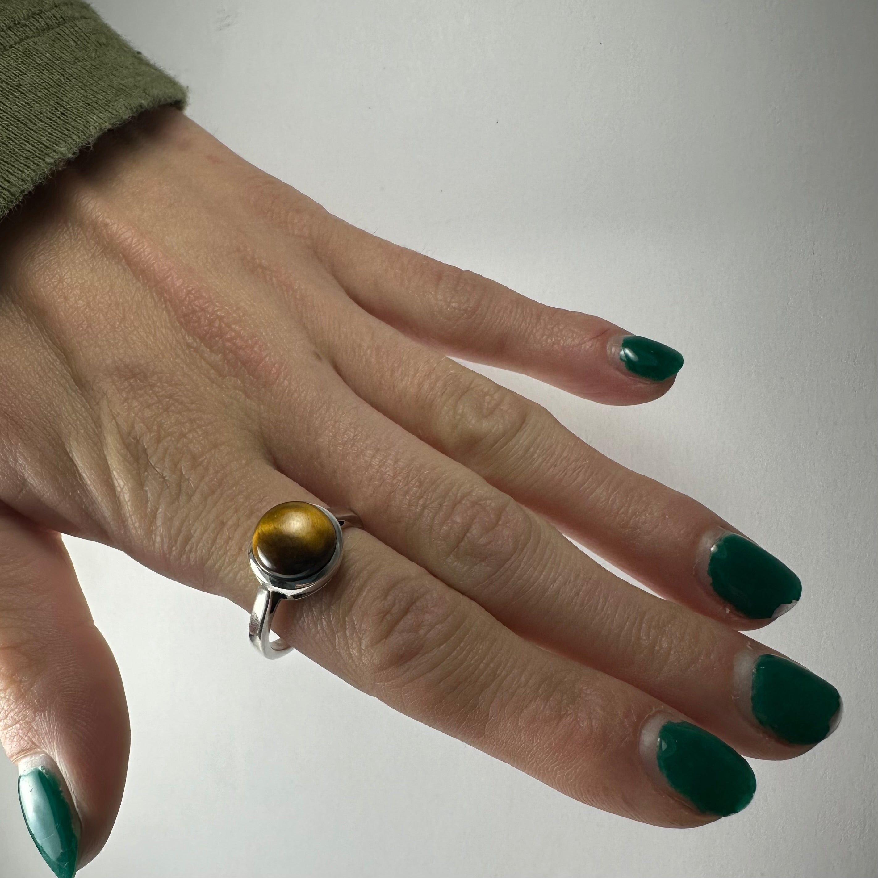Tiger's Eye Ring | Jewelry | Wiccan Center