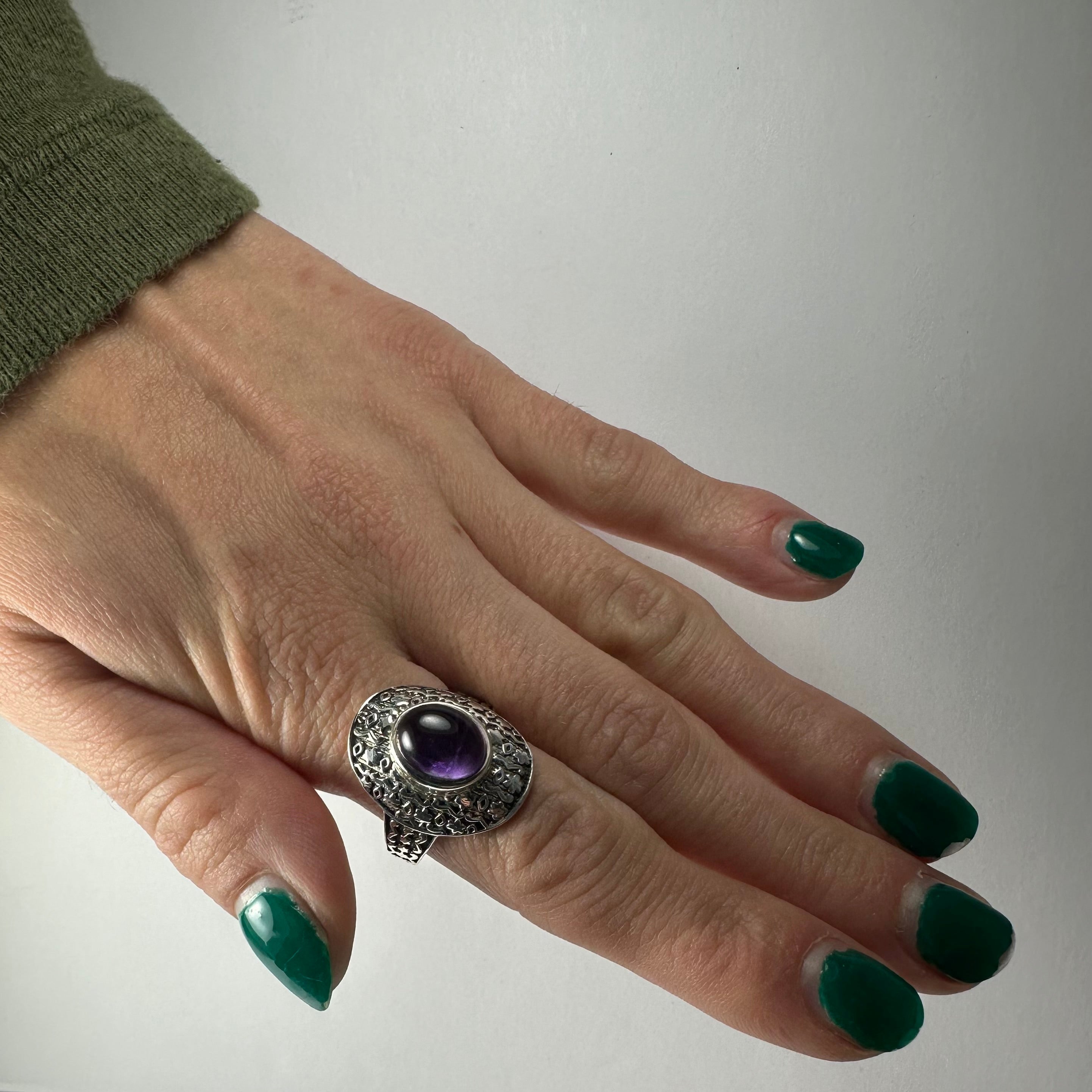 Amethyst Ring | Jewelry | Wiccan Center