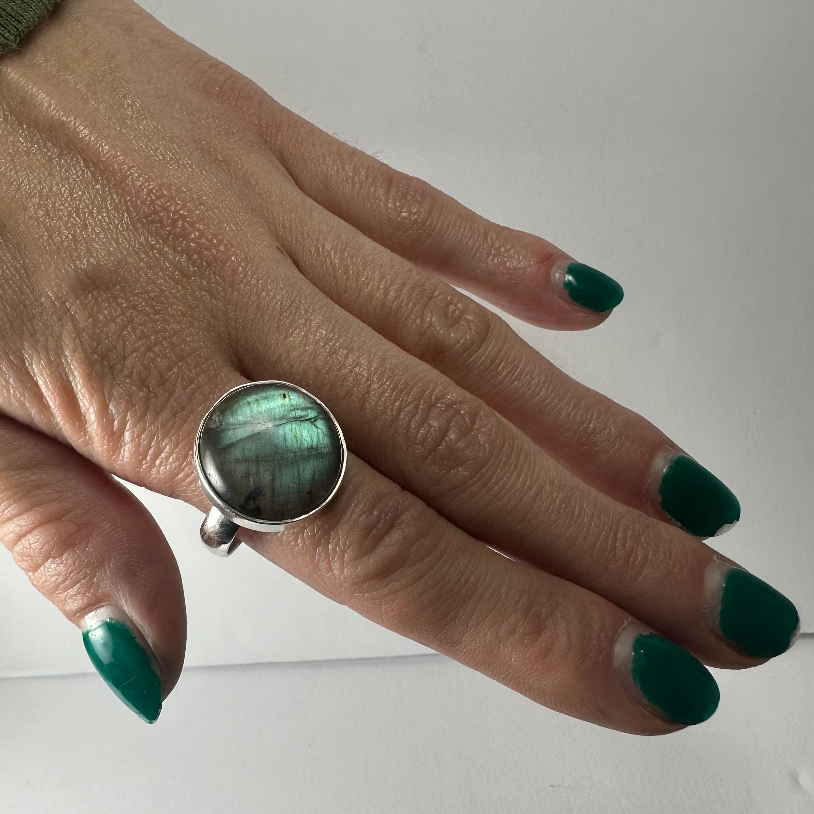 Labradorite Ring | Jewelry | Wiccan Center