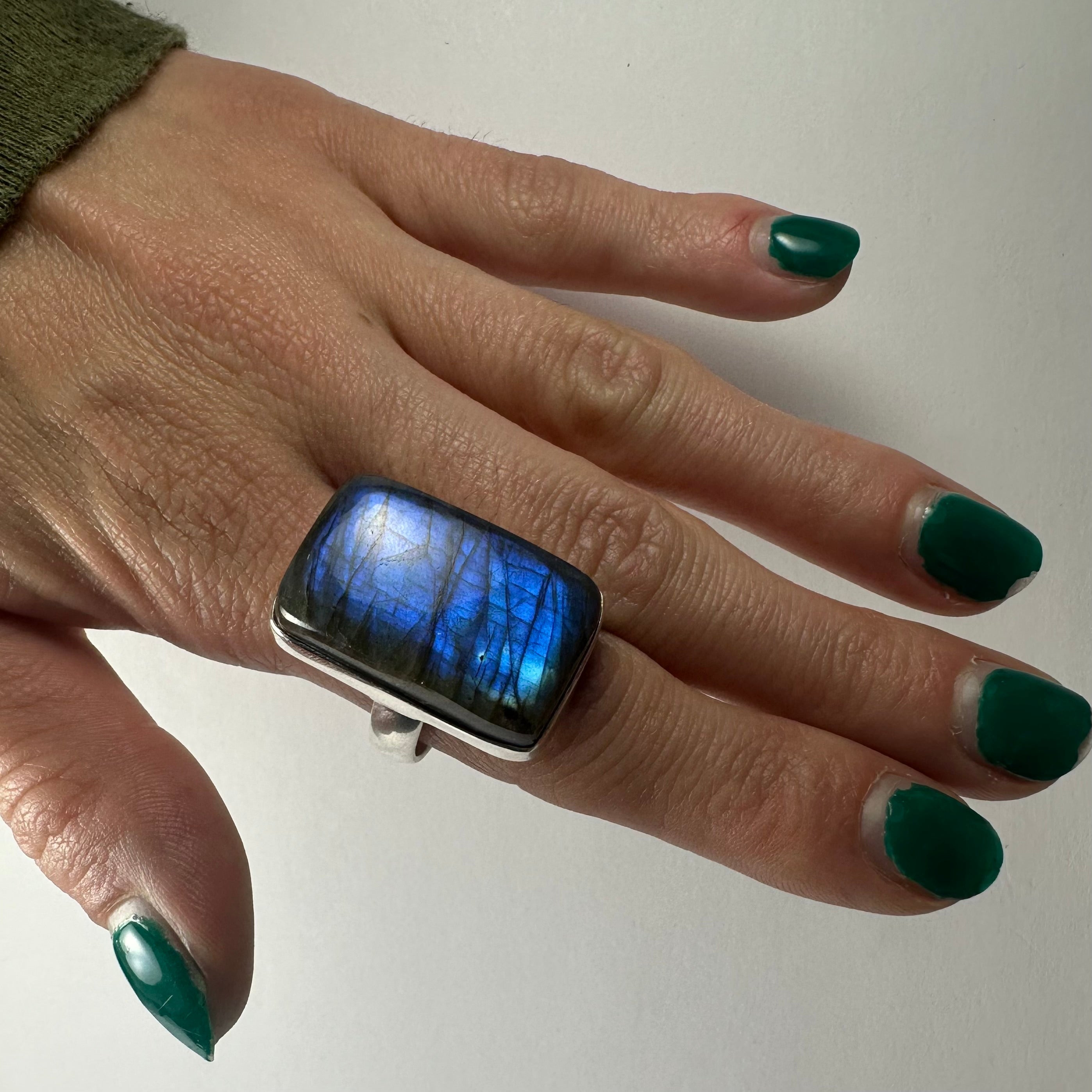 Labradorite Ring | Jewelry | Wiccan Center