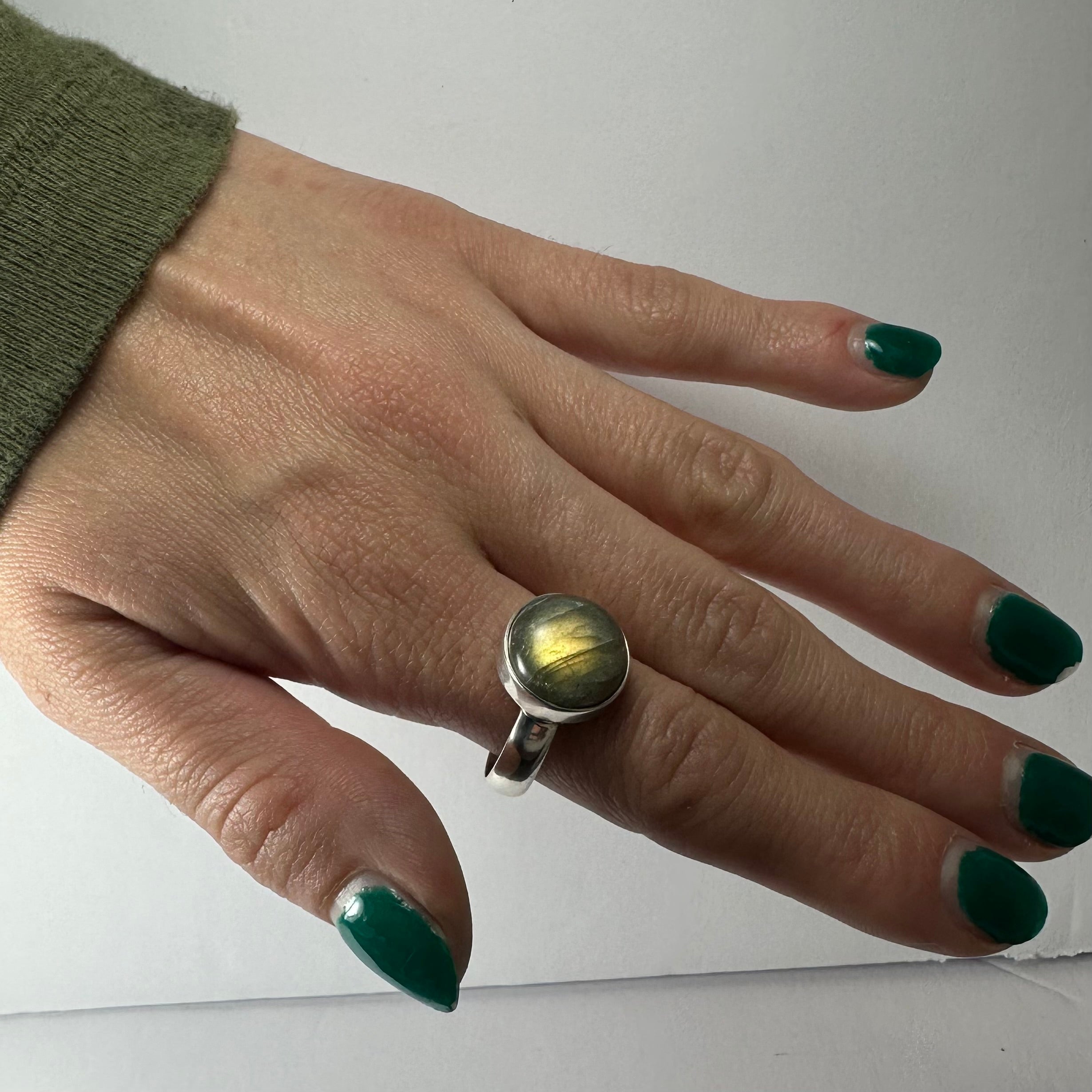 Labradorite Ring | Jewelry | Wiccan Center
