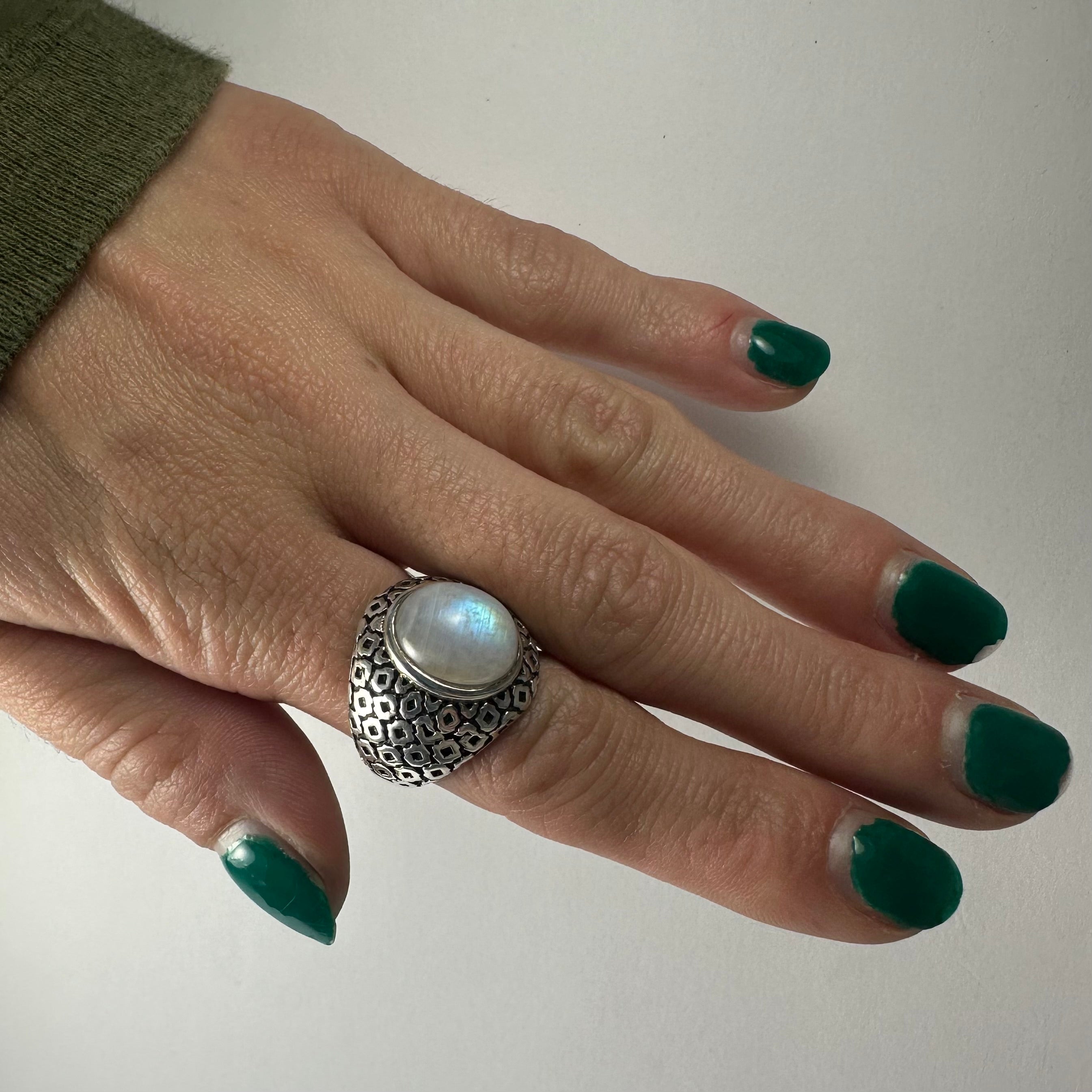 Moonstone Ring | Jewelry | Wiccan Center