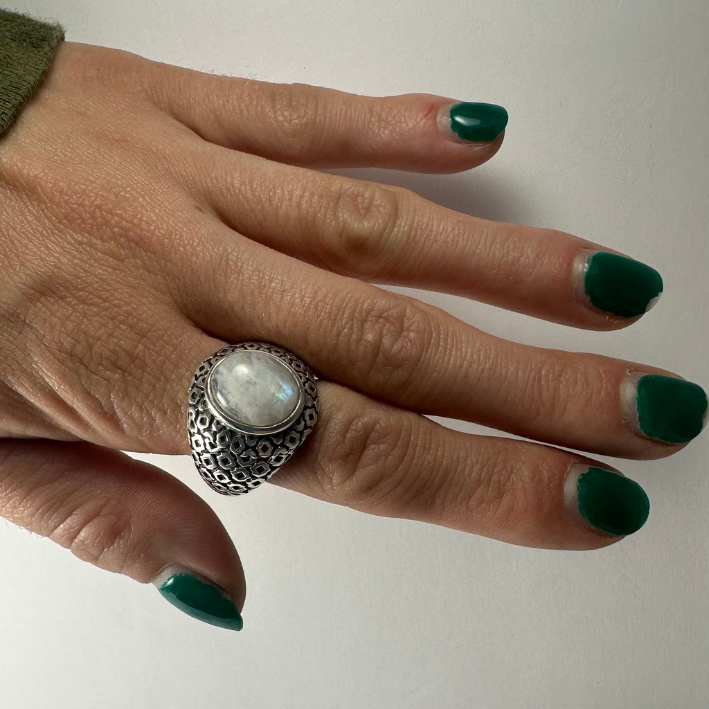 Moonstone Ring | Jewelry | Wiccan Center