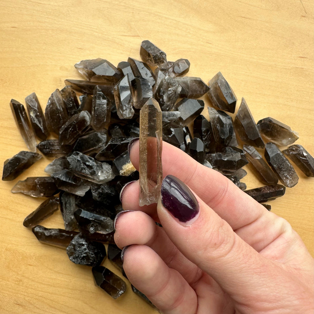 Brazilian Smoky Quartz Point | Minerals | Wiccan Center
