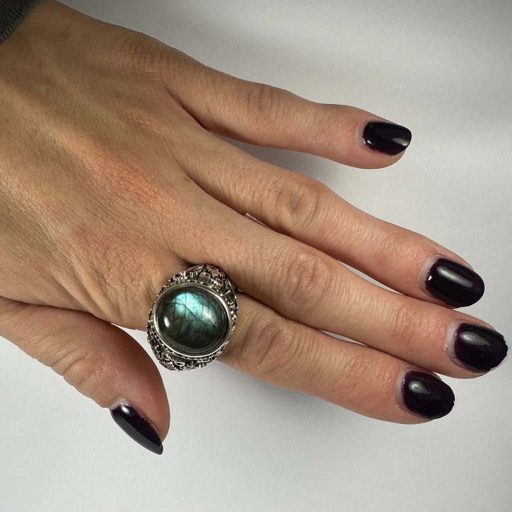 Labradorite Ring | Jewelry | Wiccan Center