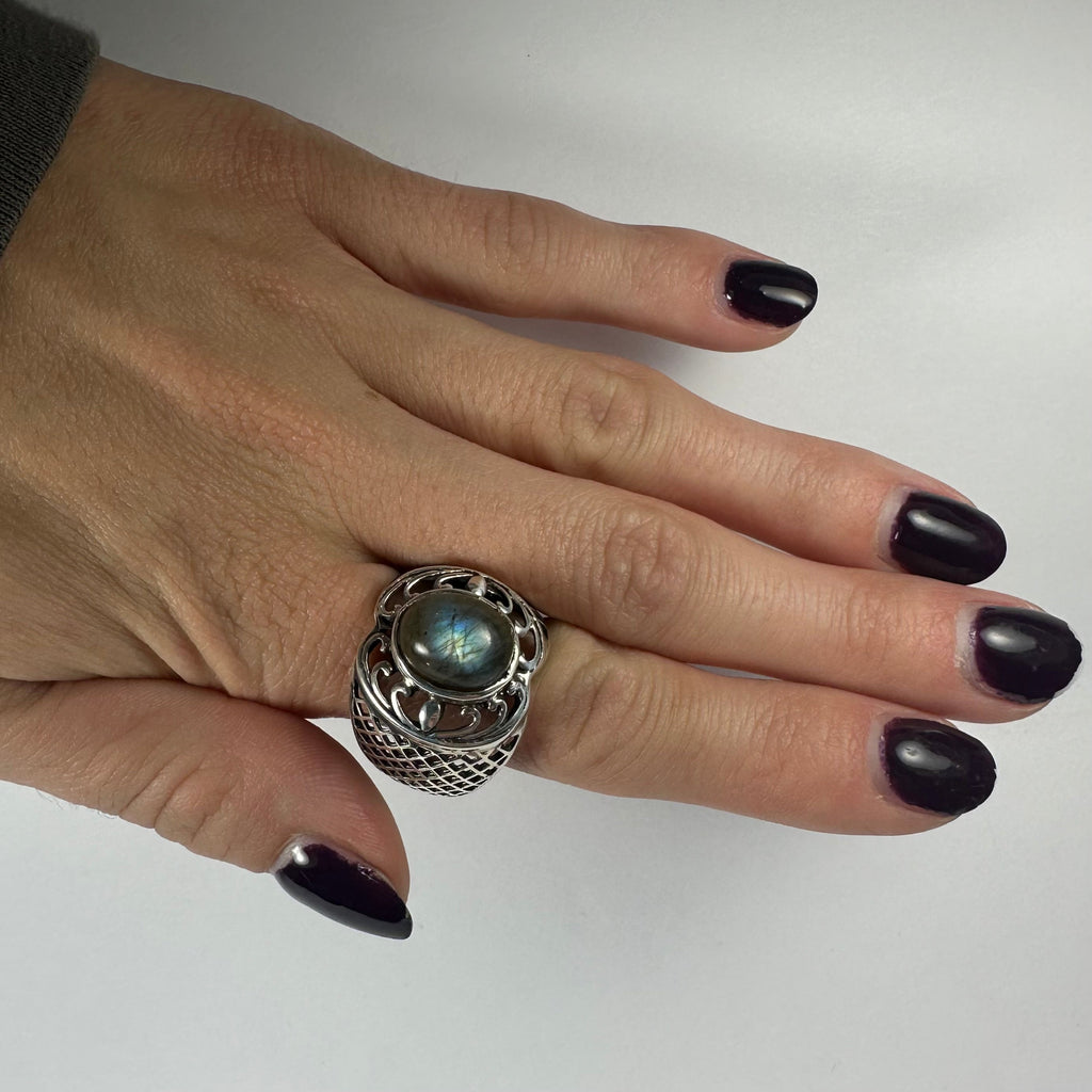 Labradorite Ring | Jewelry | Wiccan Center