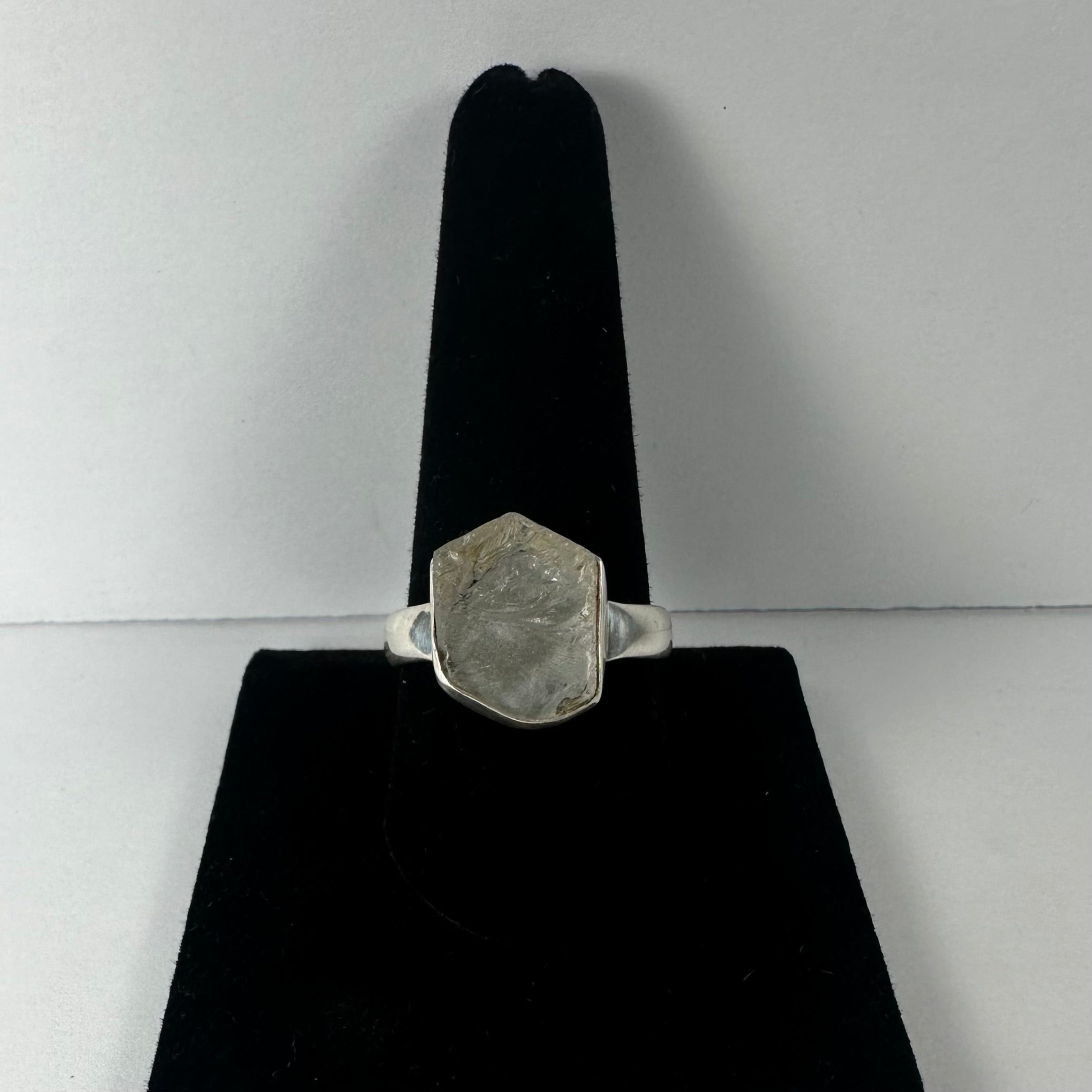 Natural Rough Quartz Ring | Jewelry | Wiccan Center