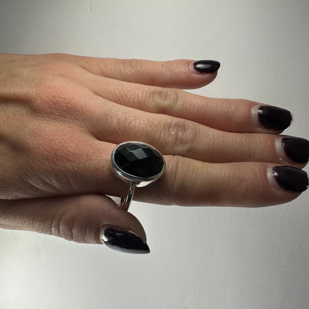 Black Onyx Ring | Jewelry | Wiccan Center