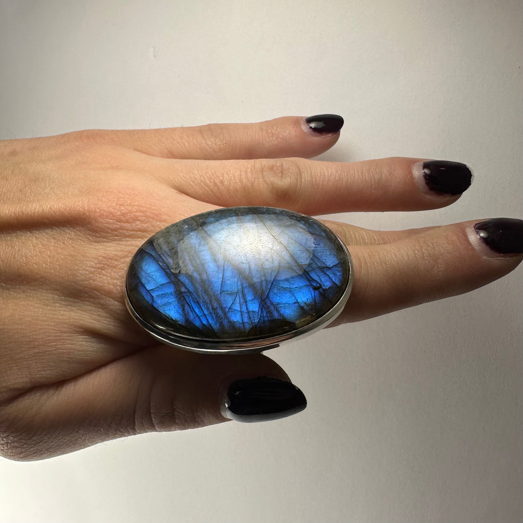 Labradorite Ring | Jewelry | Wiccan Center