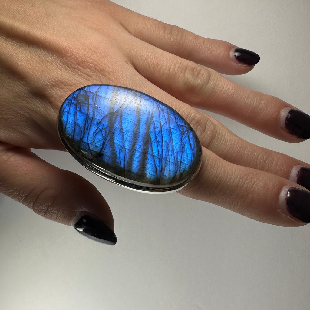 Labradorite Ring | Jewelry | Wiccan Center