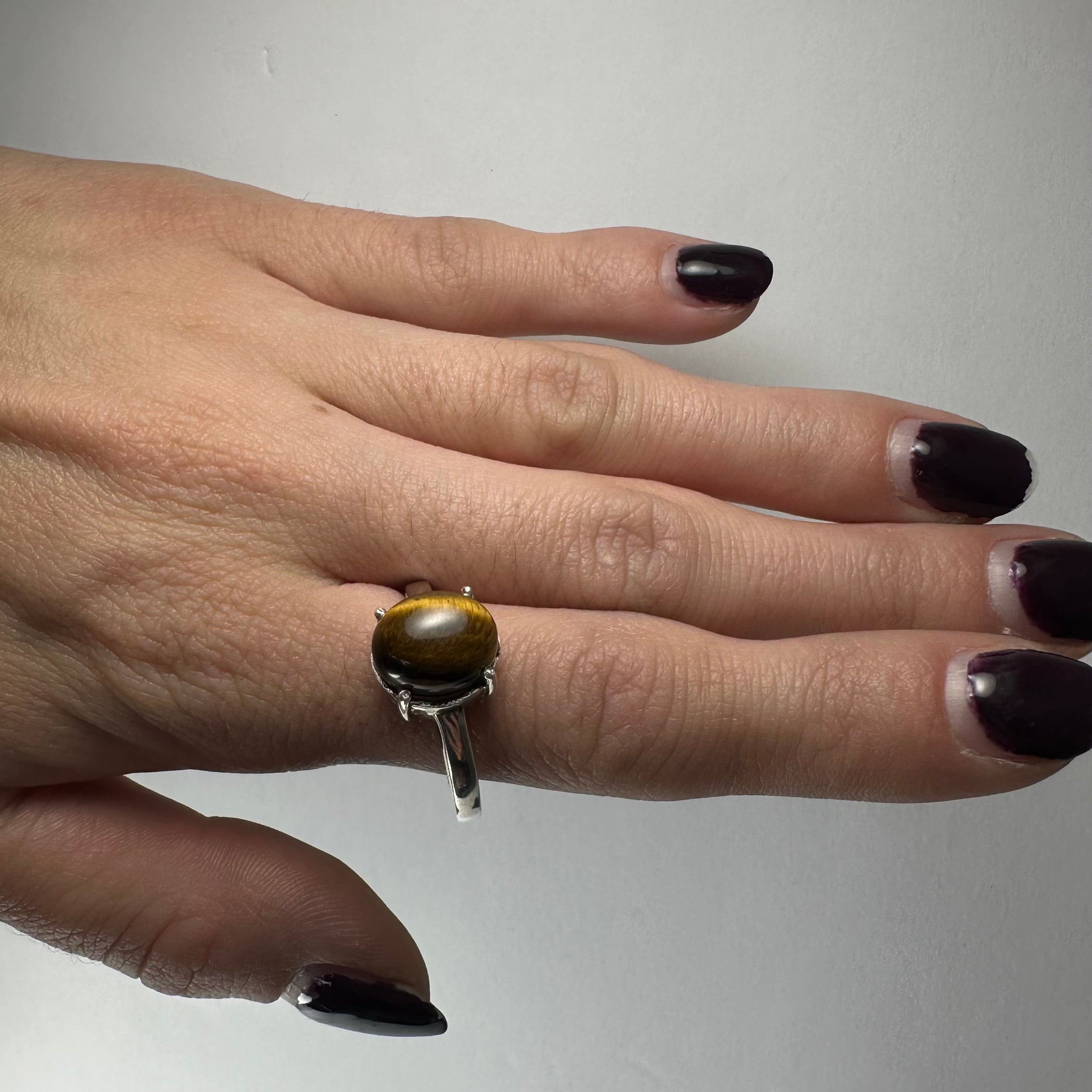 Tiger Eye Ring | Jewelry | Wiccan Center